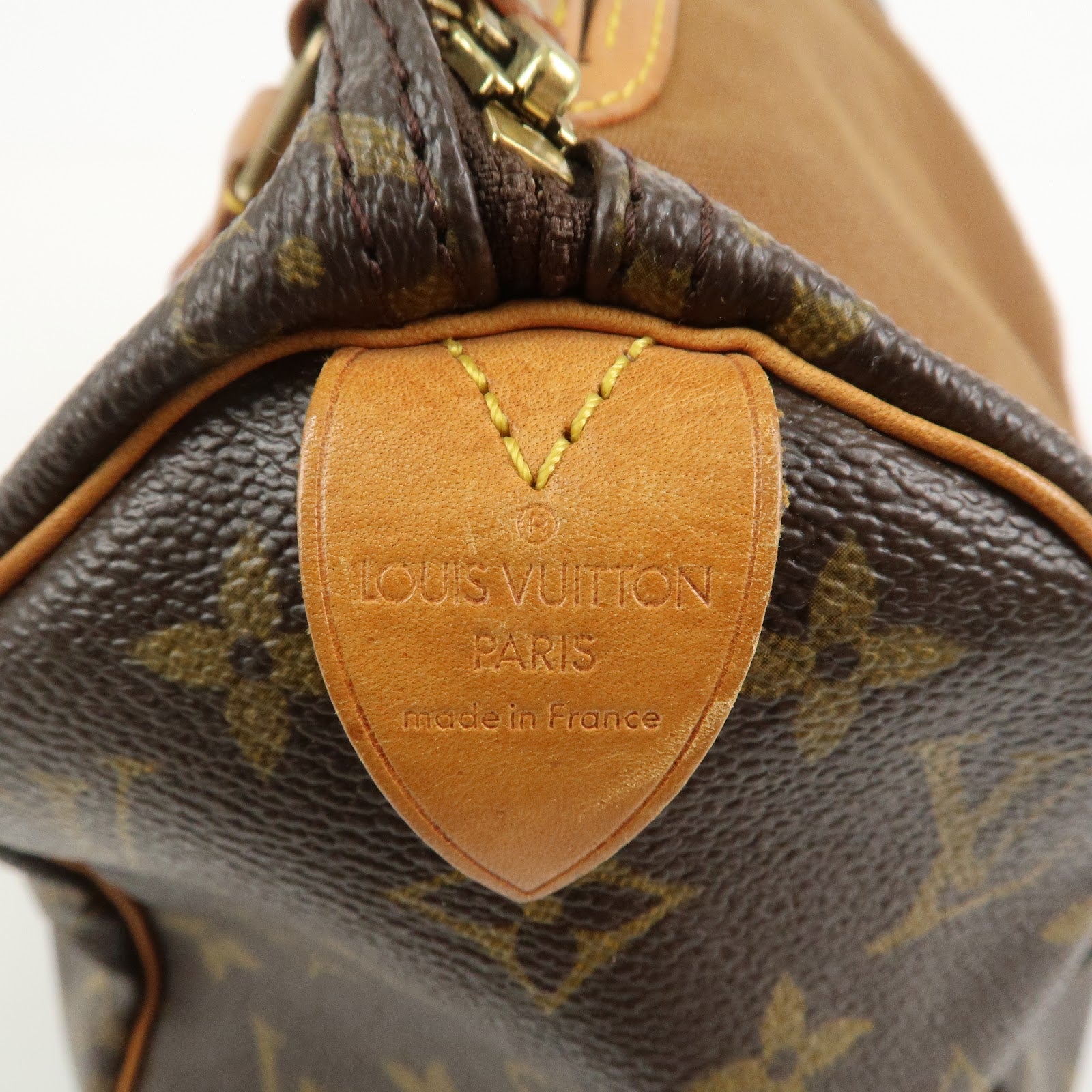 Louis Vuitton Monogram Speedy 25 Boston Bag Hand Bag Brown M41528