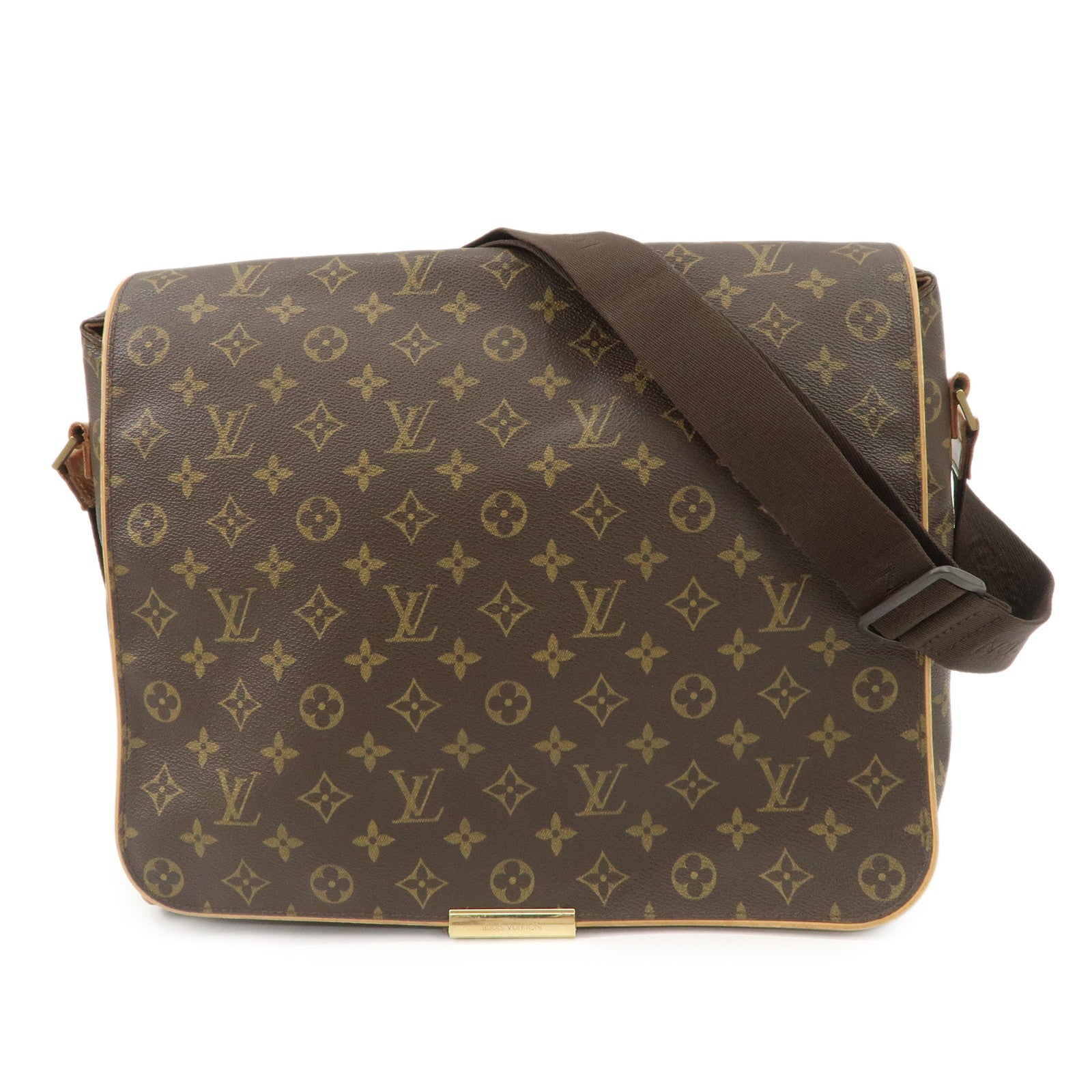 Louis Vuitton Monogram Abbesses Messenger Bag Shoulder Bag M45257 Used