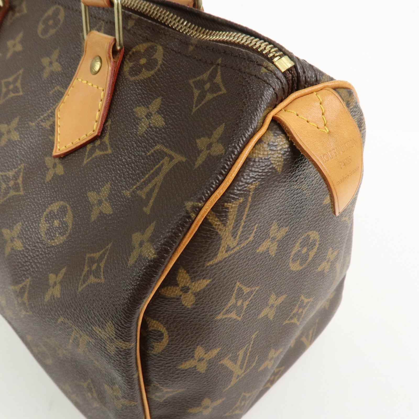 Louis Vuitton Monogram Speedy 30 Boston Bag Hand Bag Brown M41526