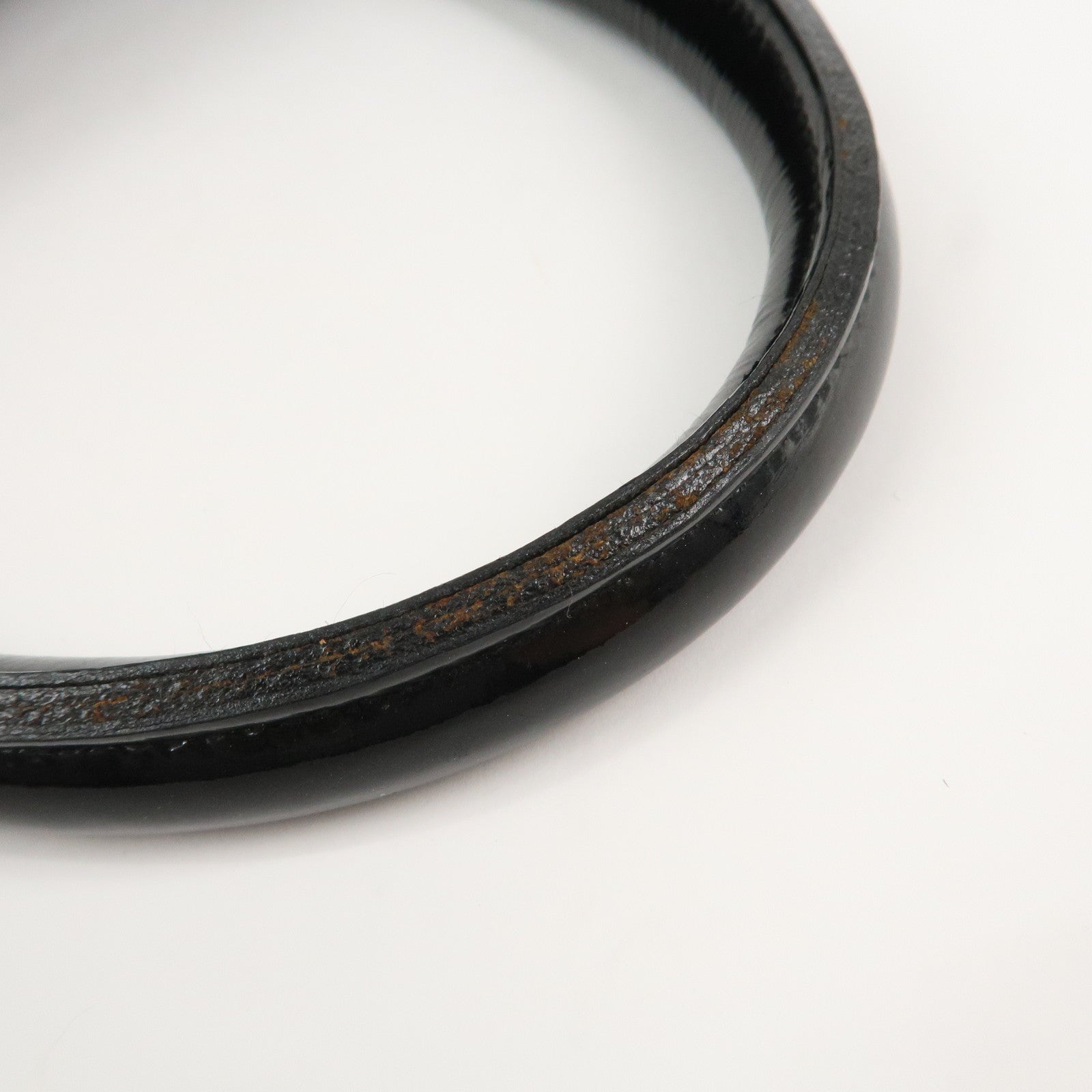 CHANEL Matelasse Leather Boston Bag Bowling Bag Black A15685