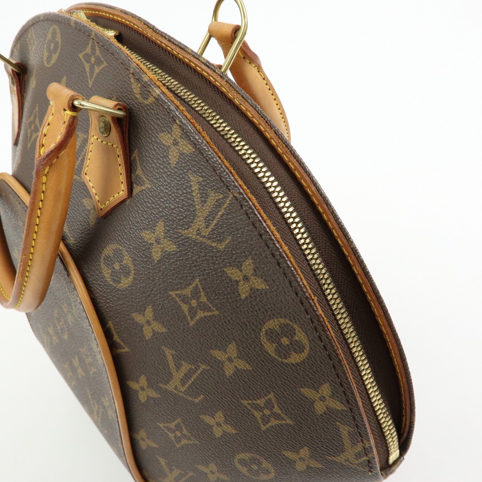 Louis Vuitton Monogram Ellipse MM Hand Bag Brown M51126