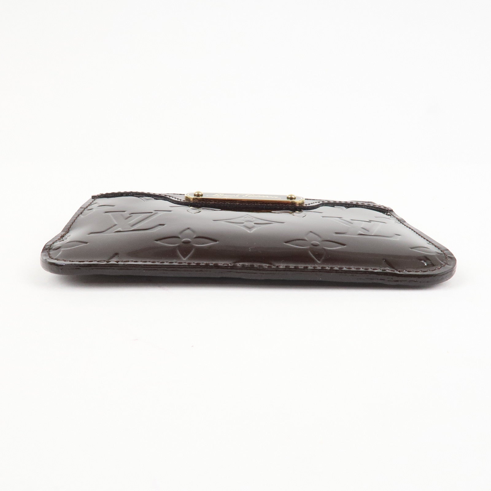 UsedLouis Vuitton Vernis Pochette Cles Coin Case Amarante M93557