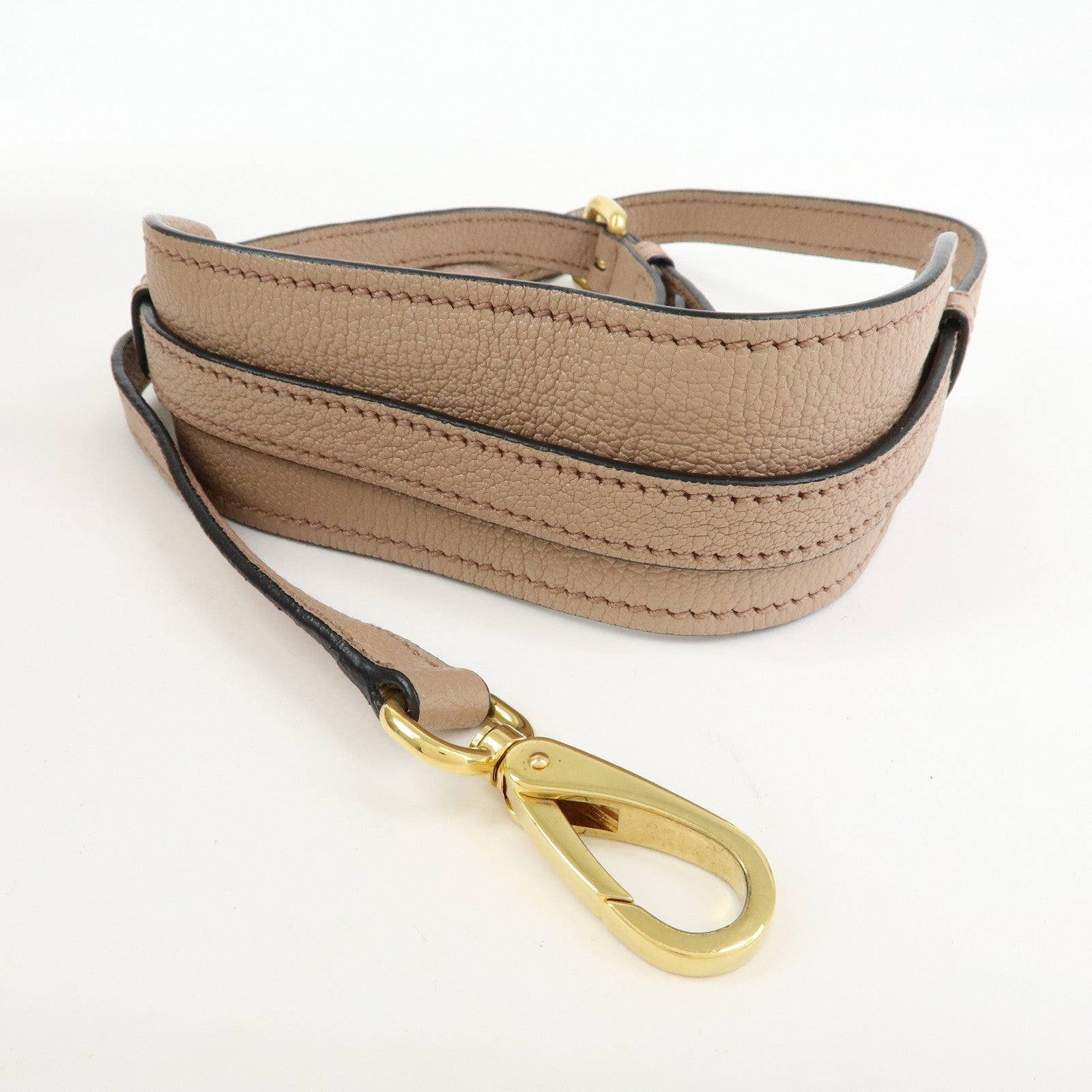 MIU MIU Madras Leather 2Way Bag Hand Bag Shoulder Bag Pink
