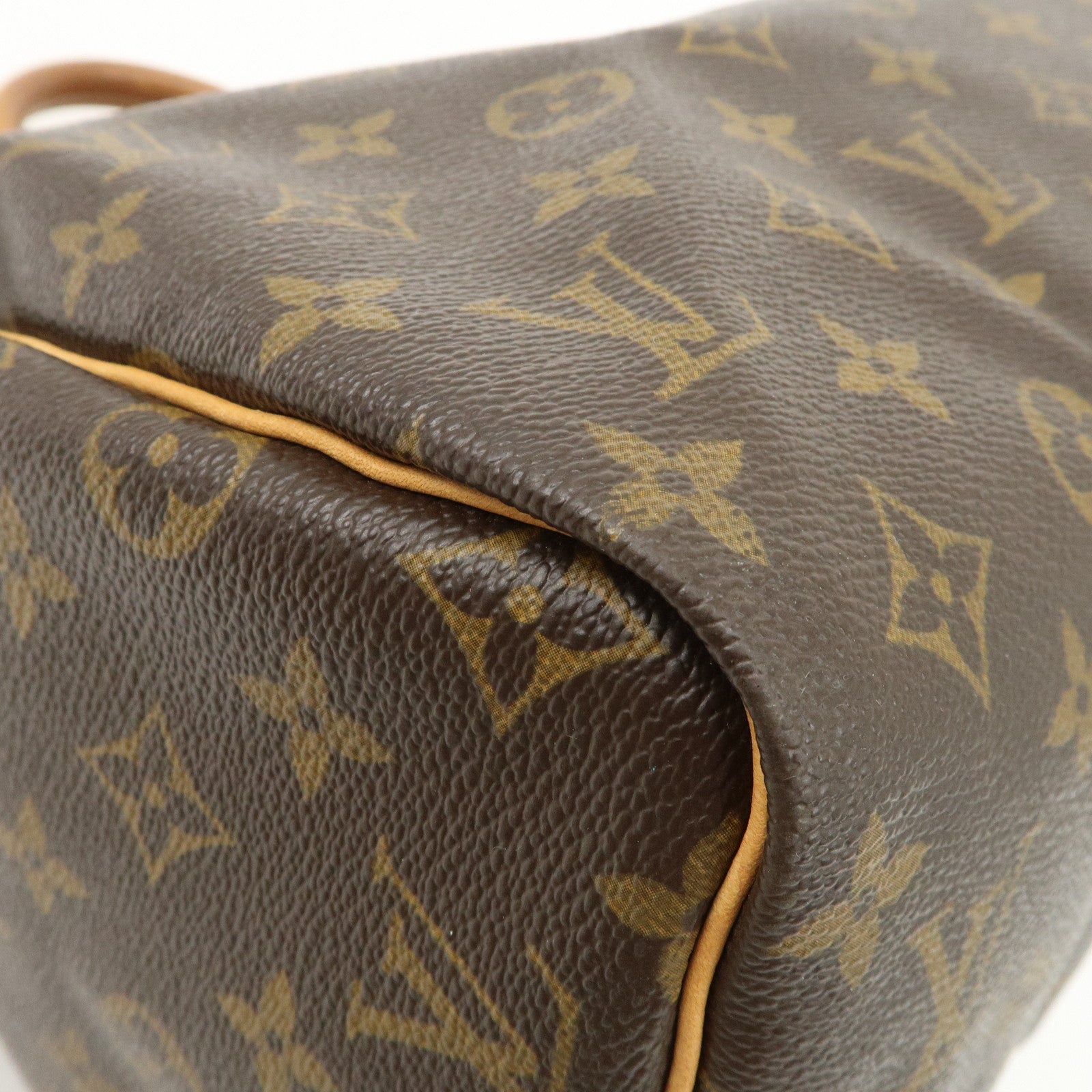 Louis Vuitton Monogram Speedy 35 Hand Bag Boston Bag M41524 Used