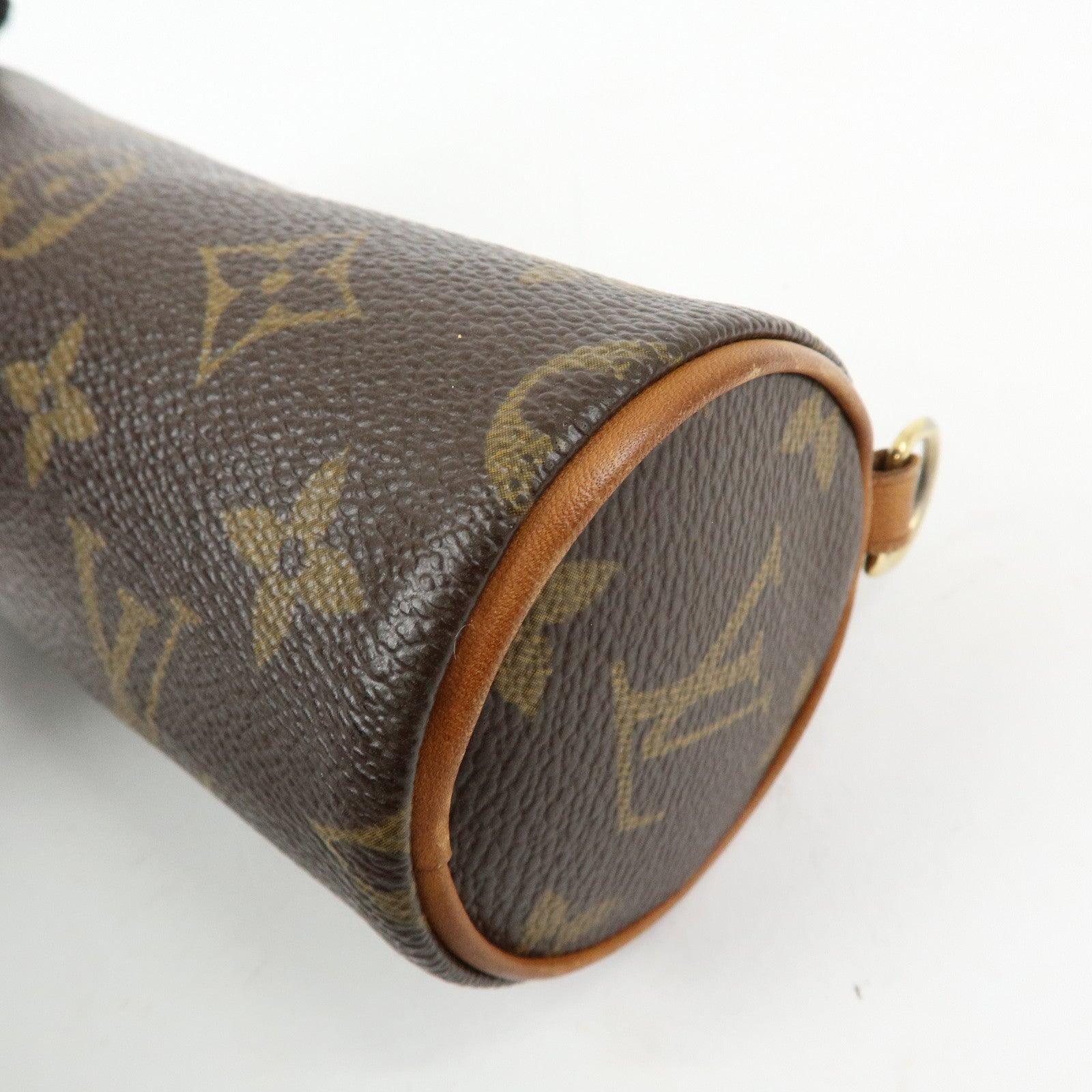 Louis Vuitton Monogram Set of 2 Pouch for Papillon Bag Brown Used