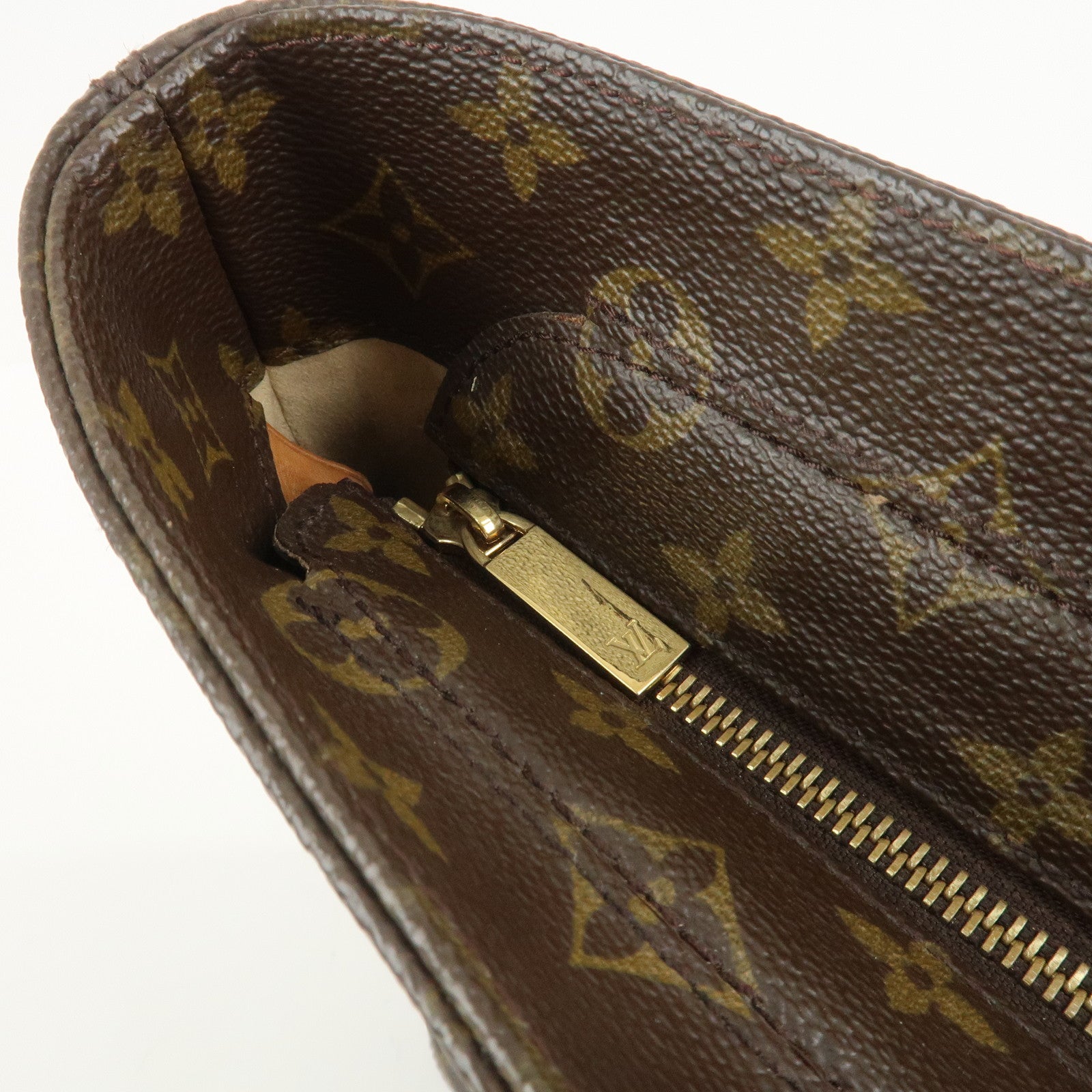 Louis Vuitton Monogram Luco Tote Bag Shoulder Bag Brown M51155