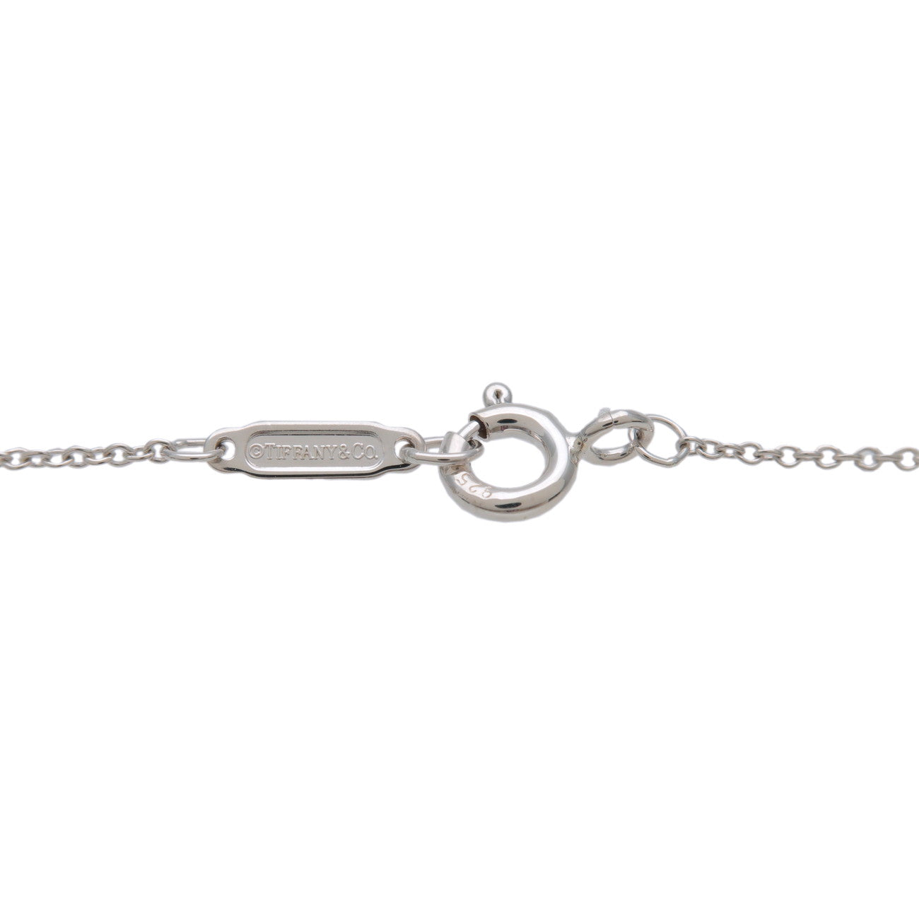 Tiffany & Co 1837 Interlocking Circle Necklace SV925 Silver