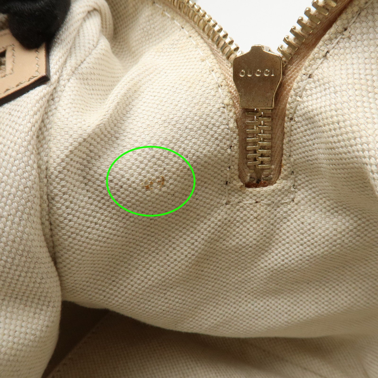 GUCCI Lovely Heart GG Monogram Canvas Mini Boston Bag 257067