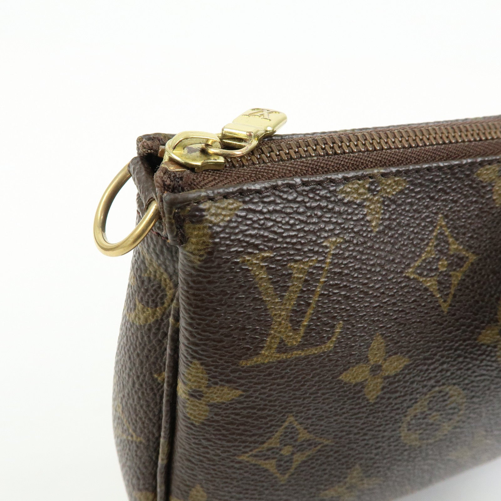 Louis Vuitton Monogram Pochette Accessoires Pouch Hand Bag M51980