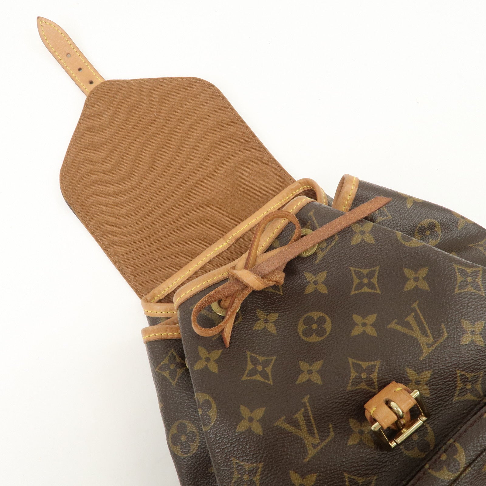 Louis Vuitton Monogram Montsouris MM Backpack Brown M51136