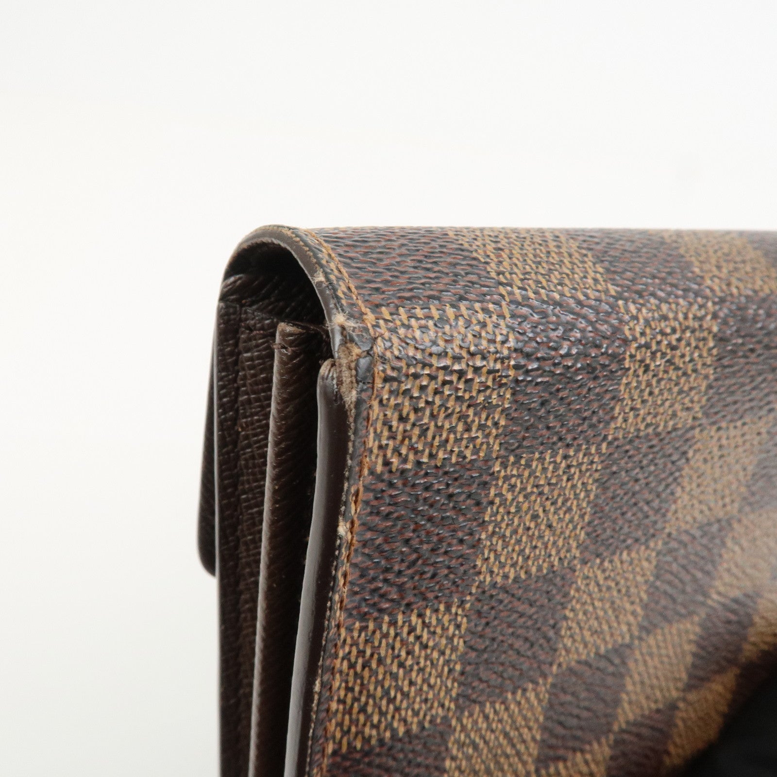 Louis Vuitton Damier Ebene Portefeuille Sarah Long Wallet N61724