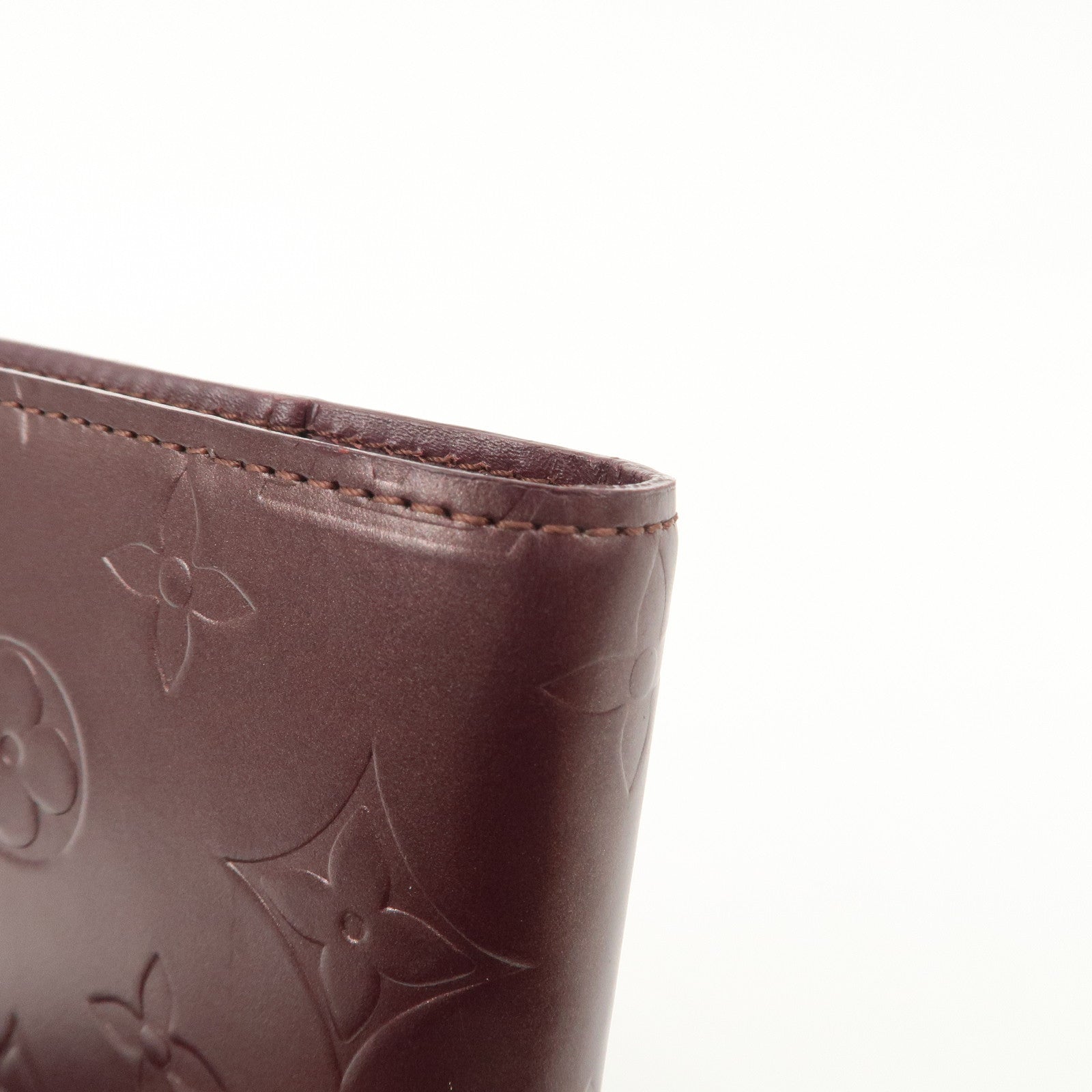 Louis Vuitton Monogram Matt Leather Agenda PM Planner Cover R20936 Used