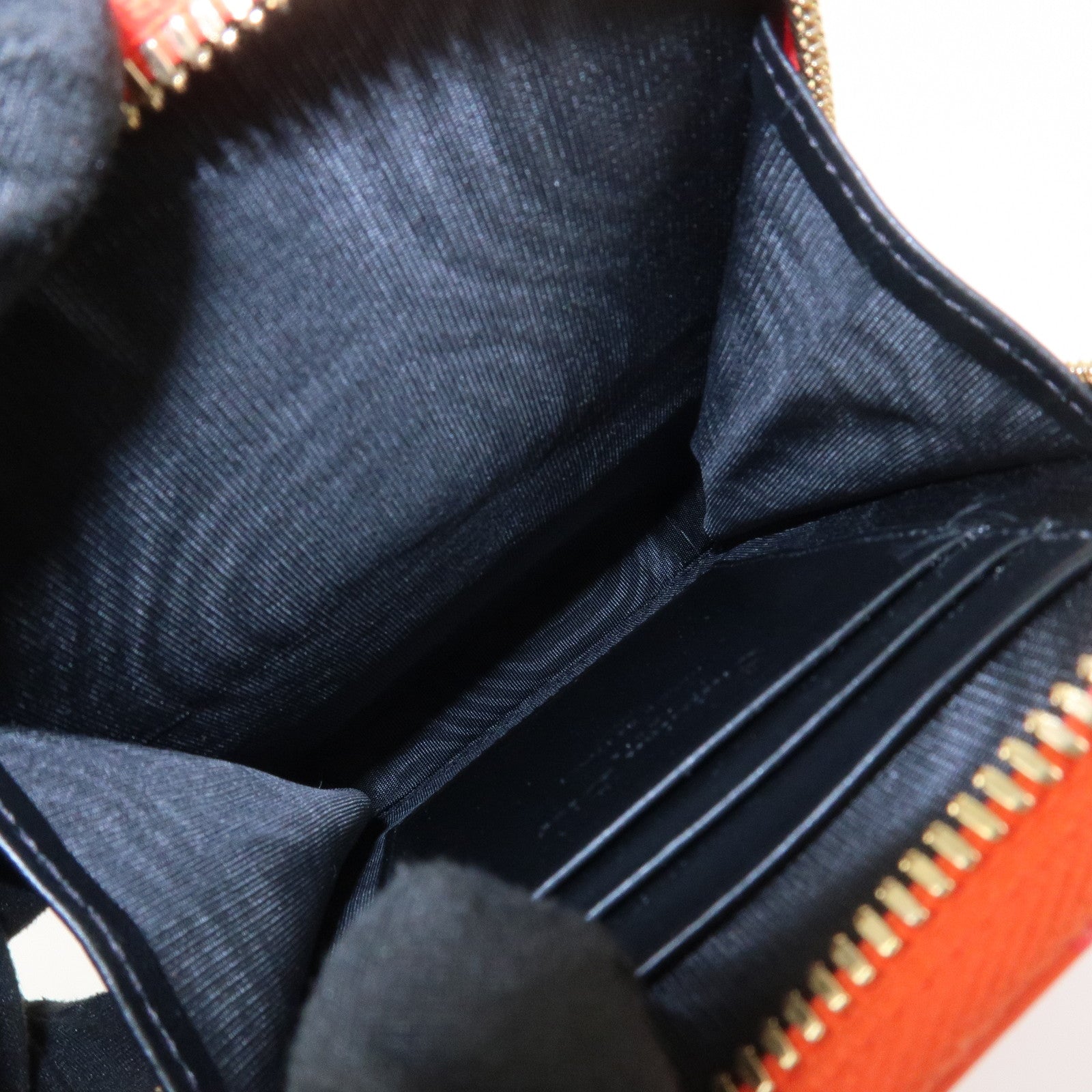 Christian Dior Dinosaur Motif Patent Leather Hand Bag Shoulder Bag