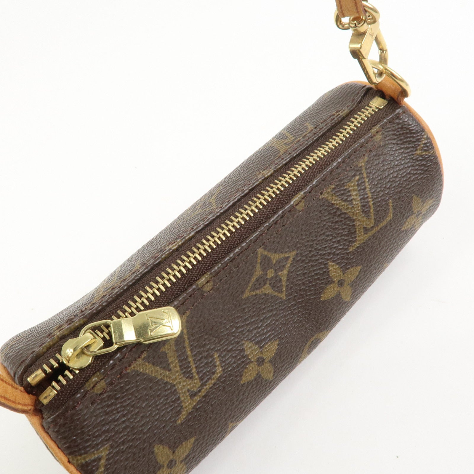 Louis Vuitton Monogram Mini Pouch for Papillon Bag Brown