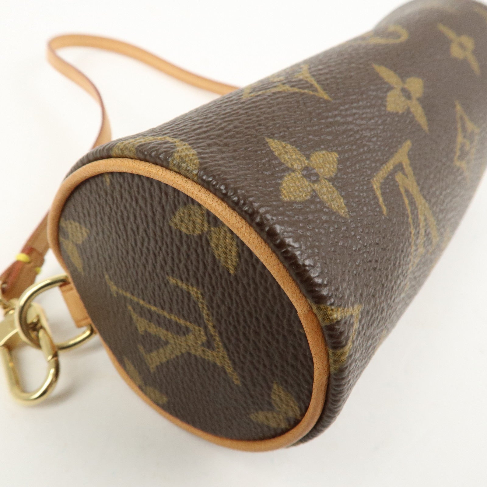Louis Vuitton Monogram Mini Pouch for Papillon Bag Brown New Style