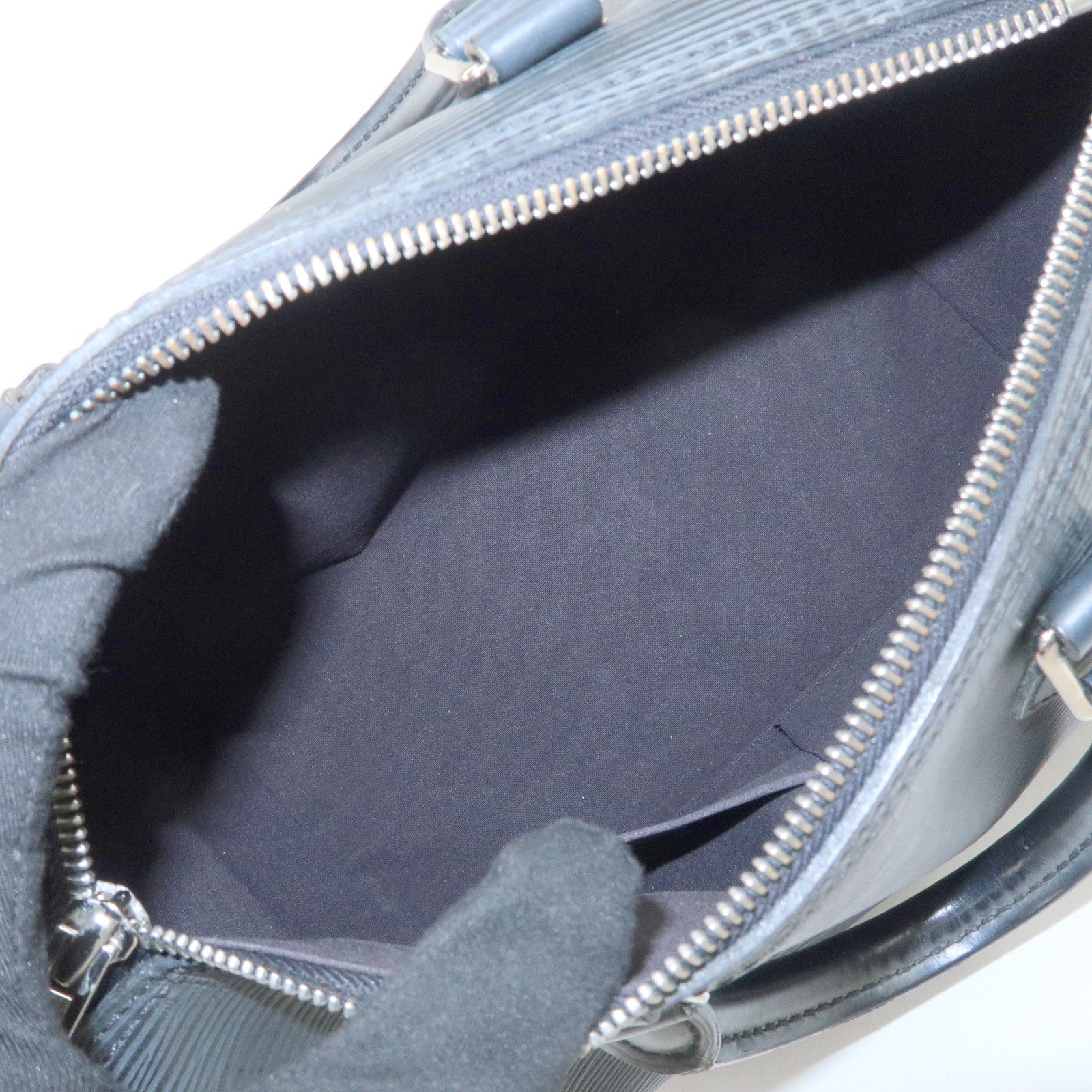 Louis Vuitton Epi Leather Speedy 25 Hand Bag Boston Bag Noir M59032