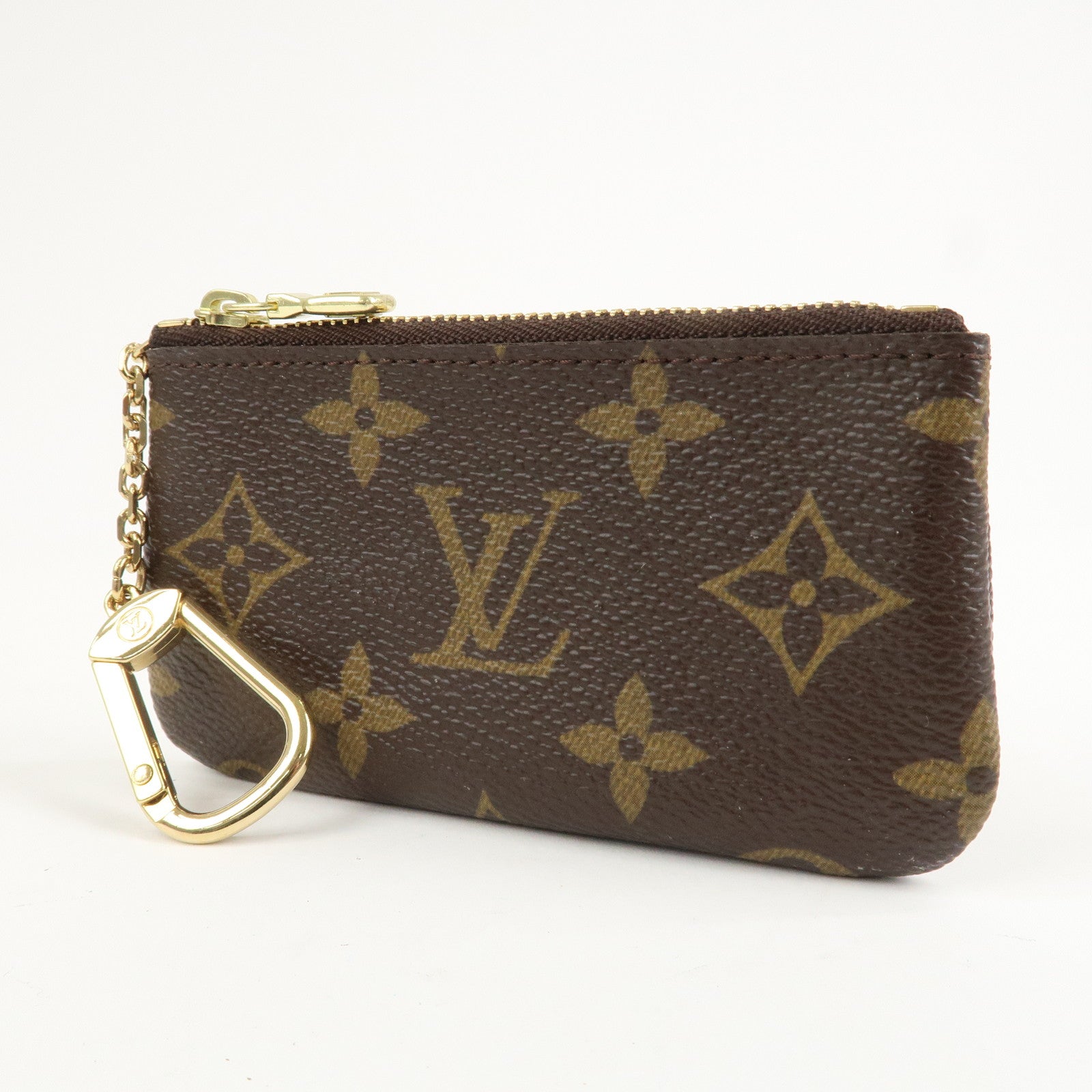 Louis Vuitton Monogram Pochette Cles Coin Case Key Case M62650