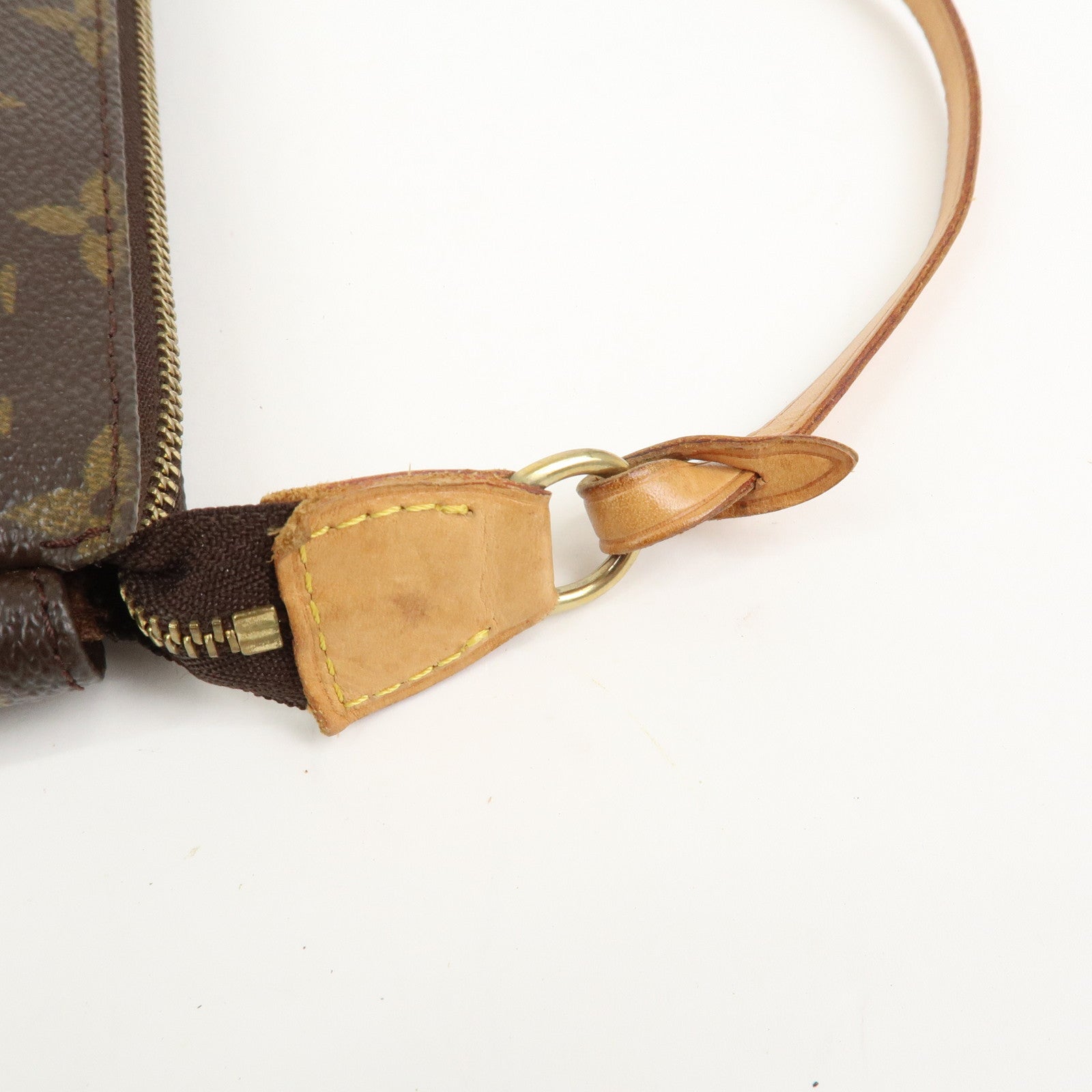 Louis Vuitton Monogram Pochette Accessoires Pouch Hand Bag M51980