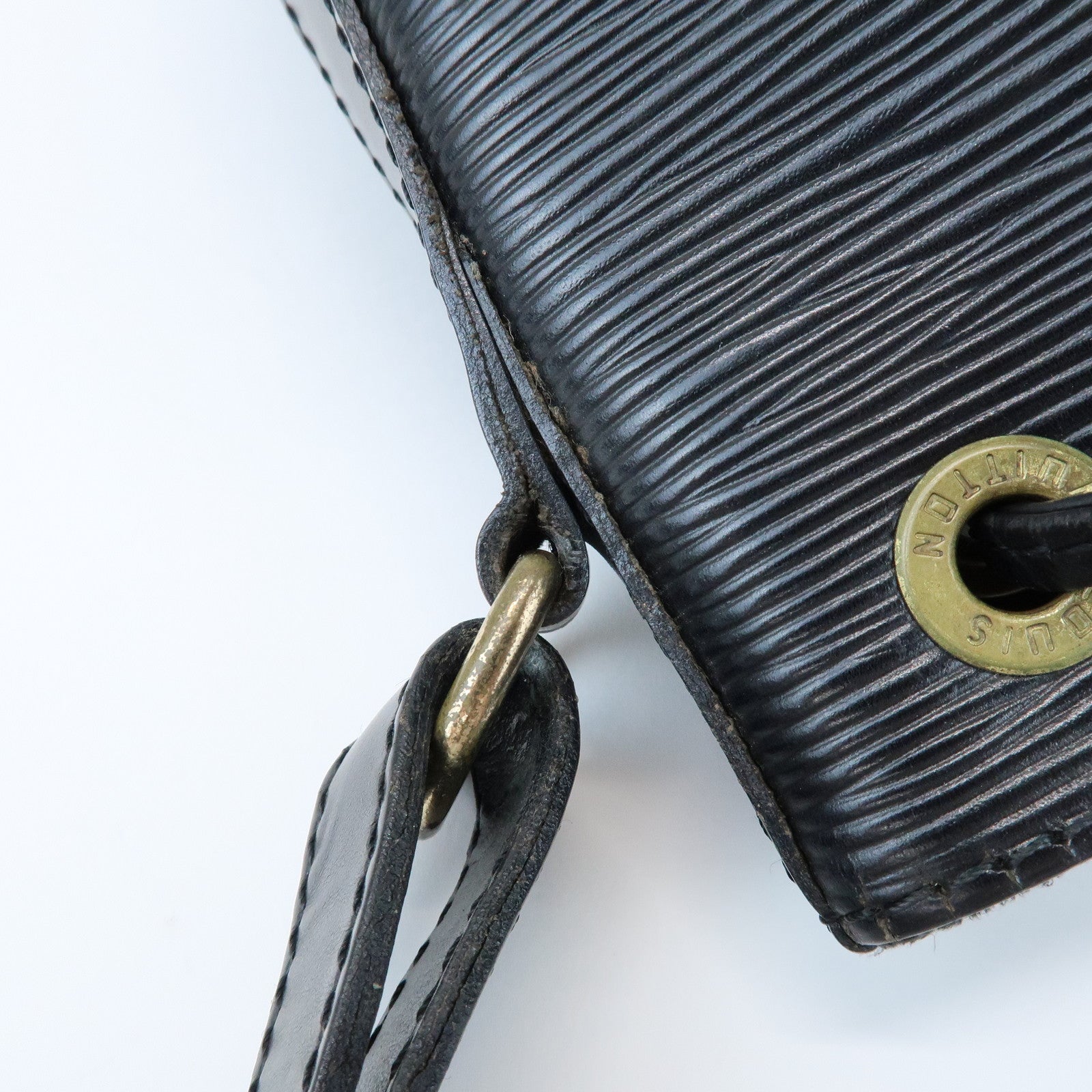 Louis Vuitton Epi Petit Noe Shoulder Bag Noir Black M59012