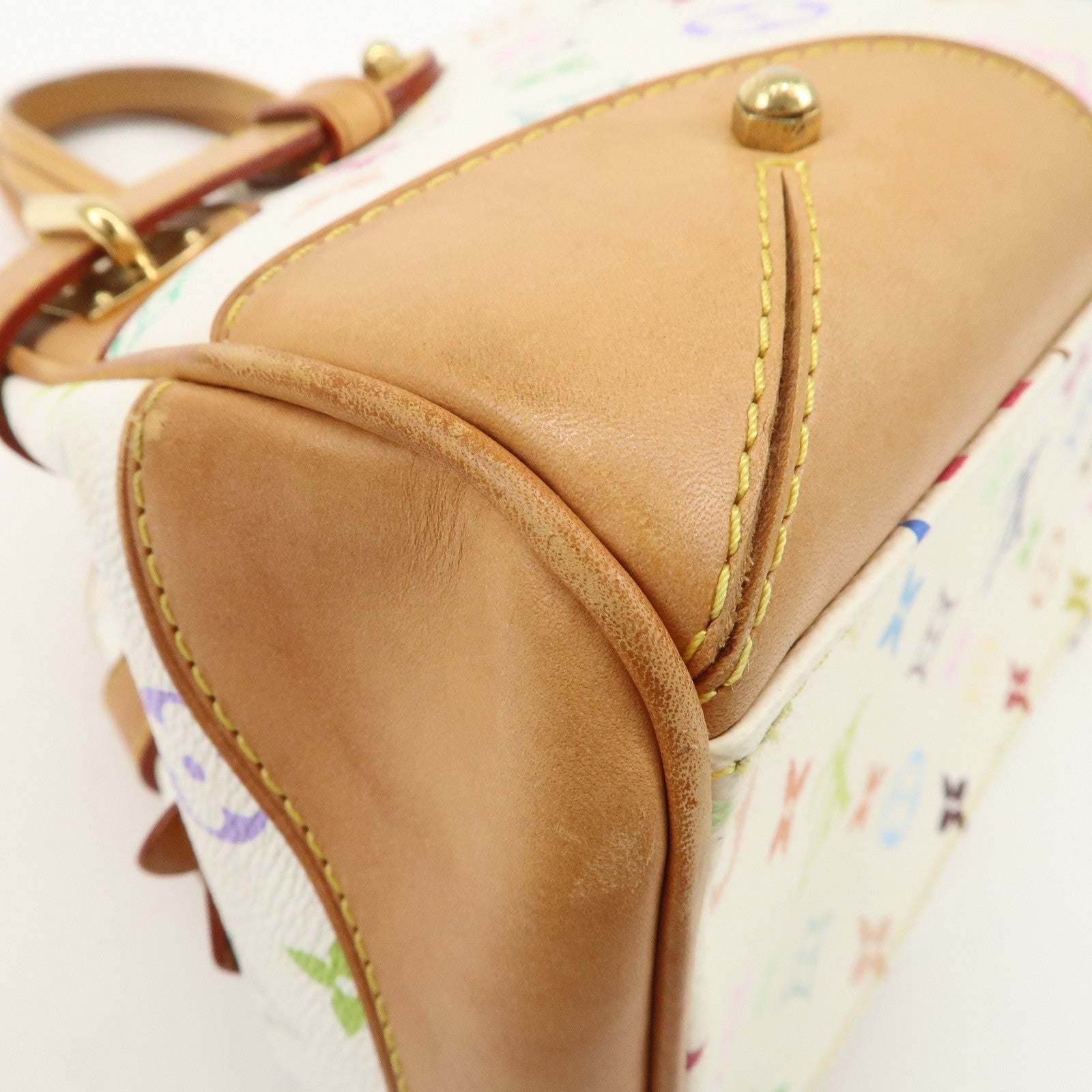 Louis Vuitton Monogram Multicolor Claudia Hand Bag Blanc M40193