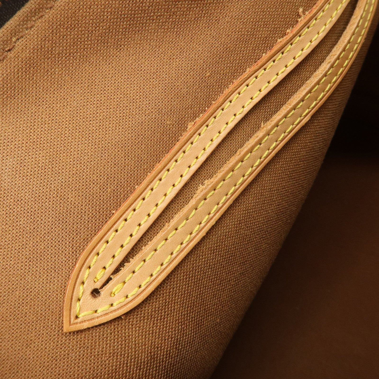 Louis Vuitton Monogram Alma PM Hand Bag Brown M51130 Used