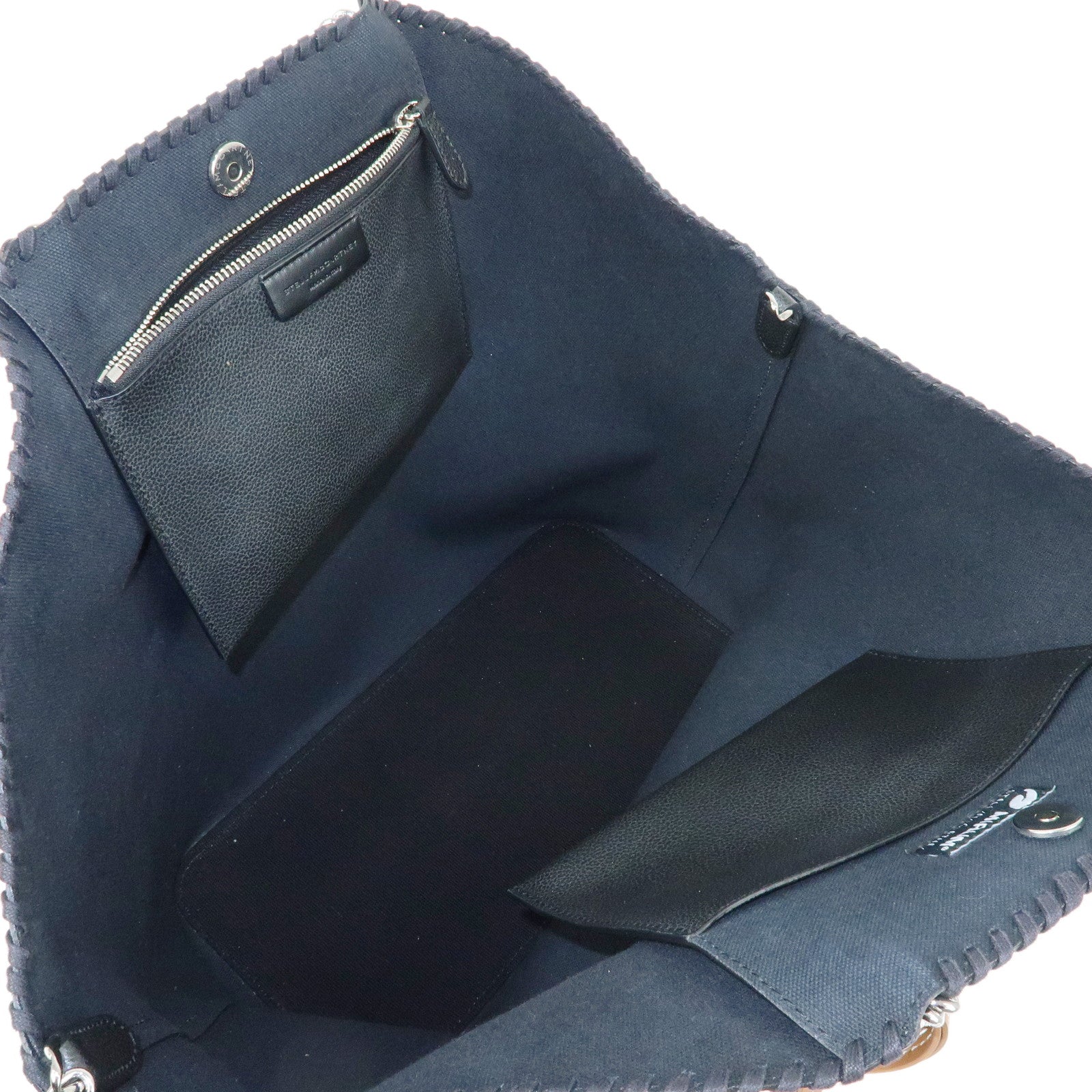 STELLA MCCARTNEY Faux Leather MIRUMツョRe-Edition Tote Bag Black