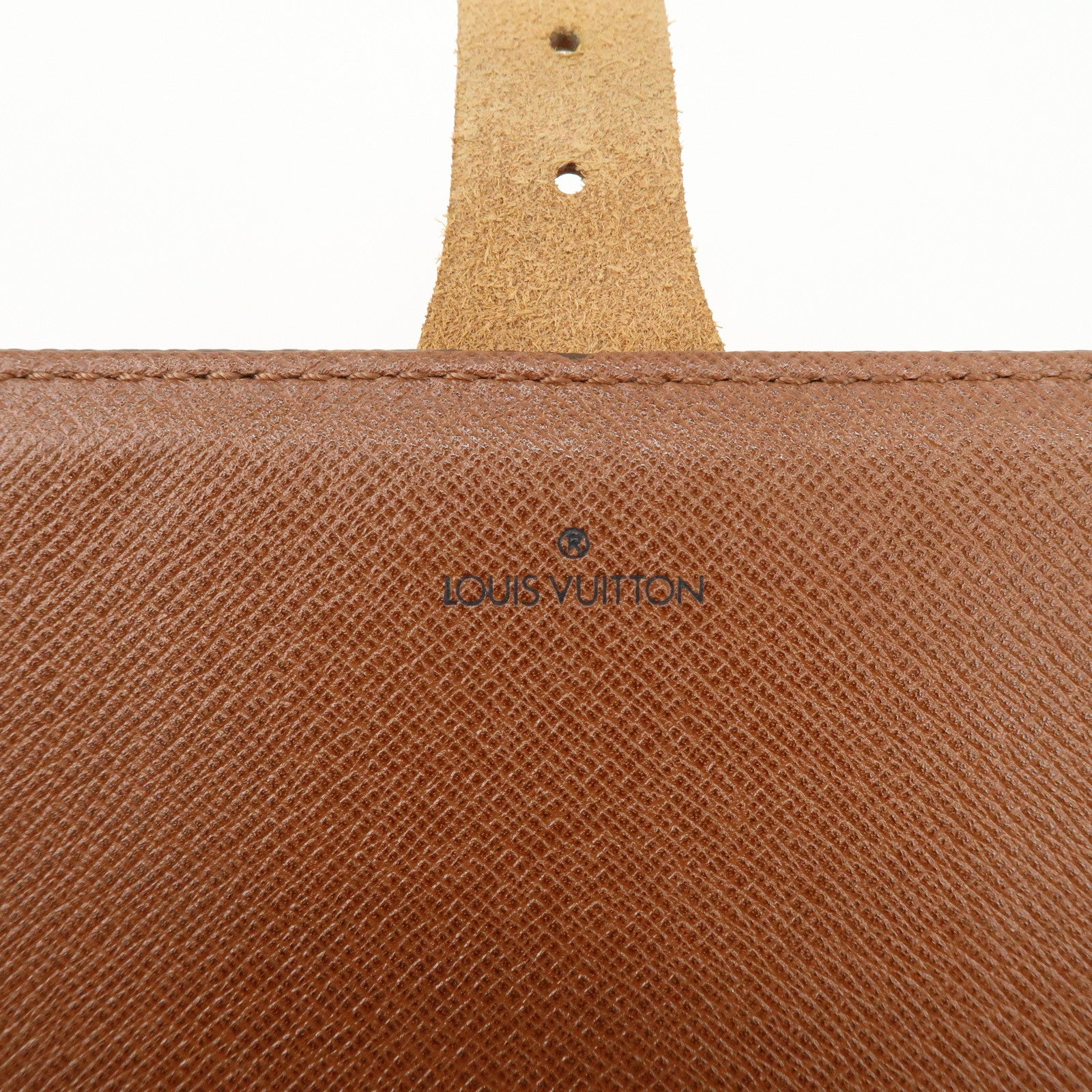 Louis Vuitton Monogram Cartouchiere MM Shoulder Bag M51253