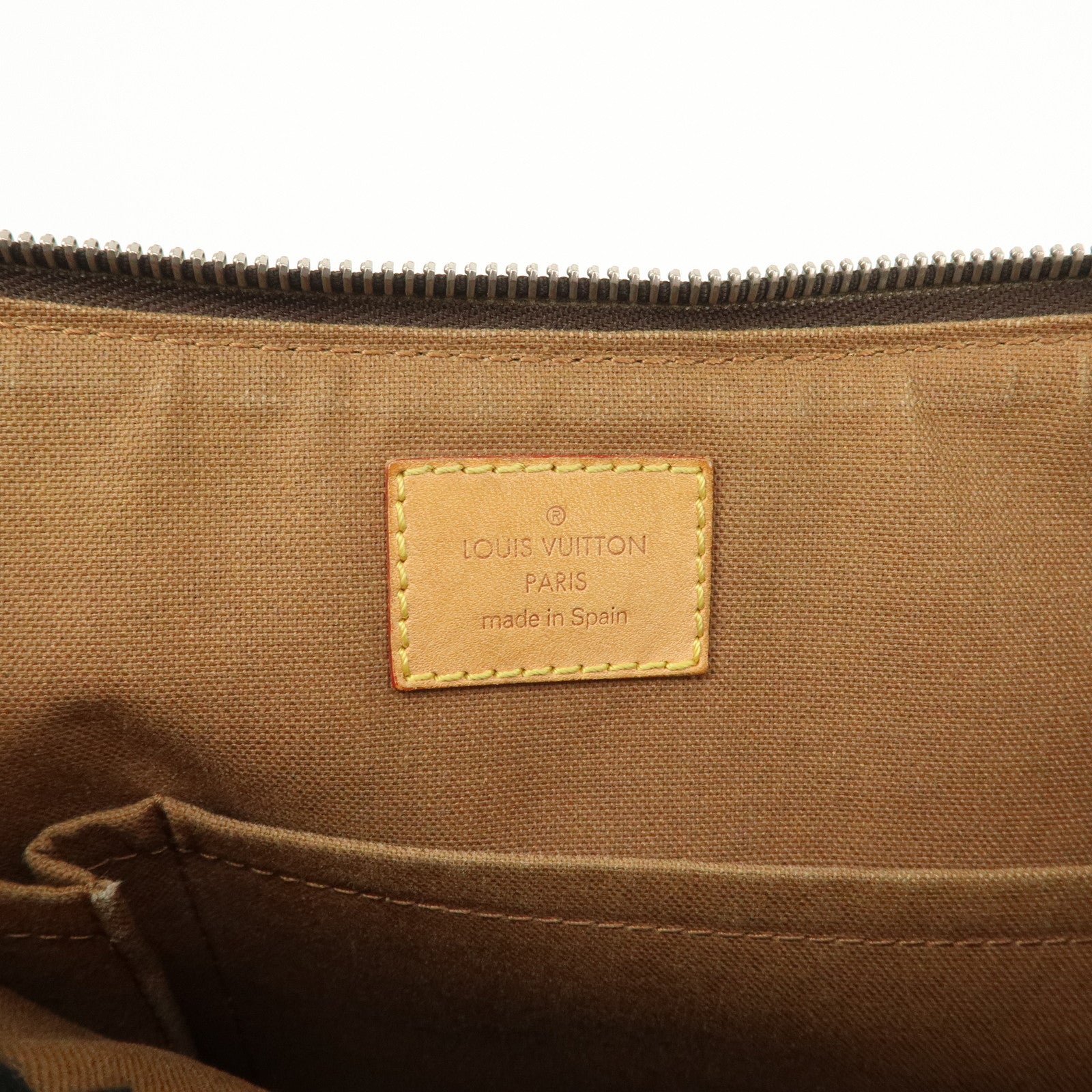Louis Vuitton Monogram Tulum GM Shoulder Bag Brown M40075 Used