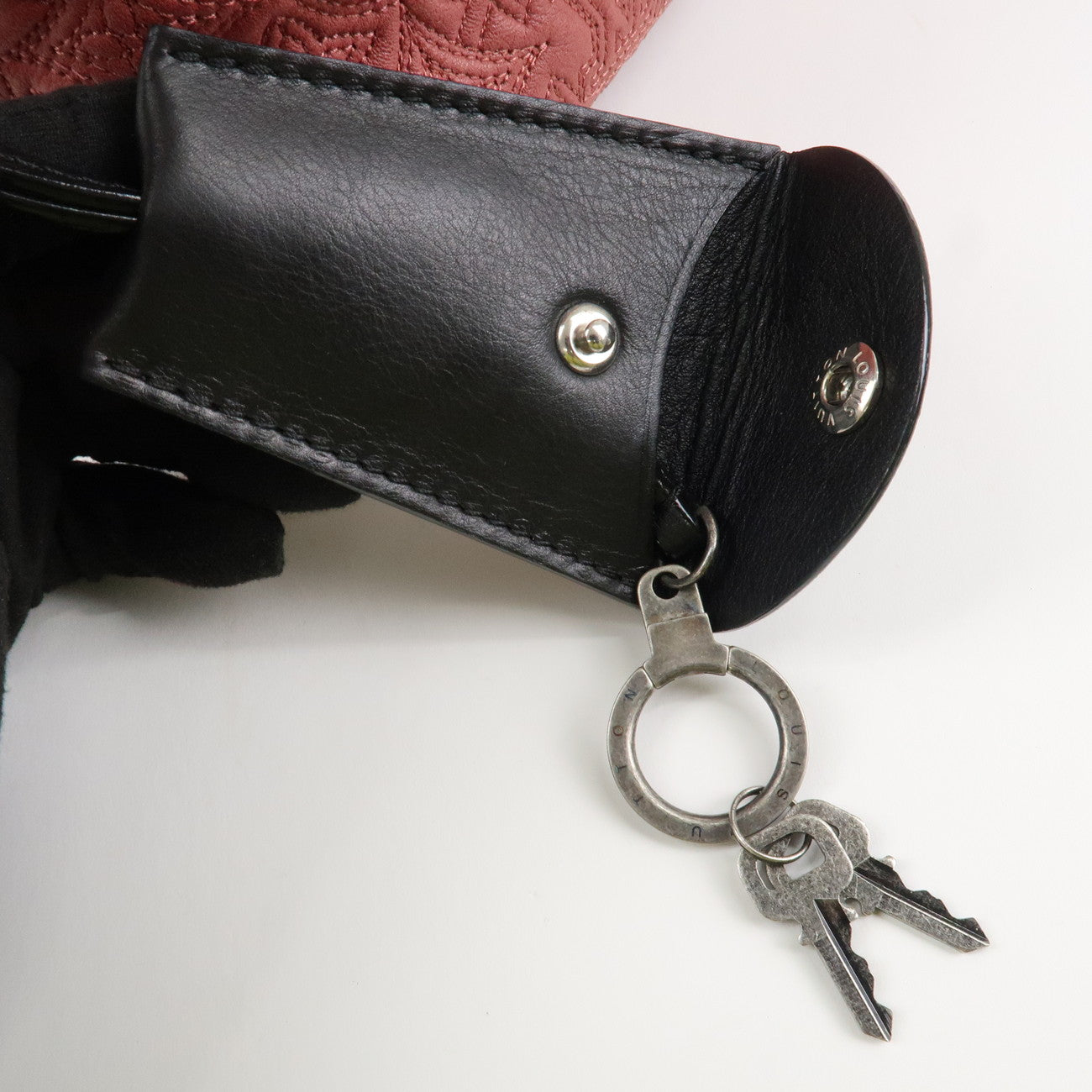 Louis Vuitton Monogram Antia Leather Hobo PM Shoulder Bag M93155 Used