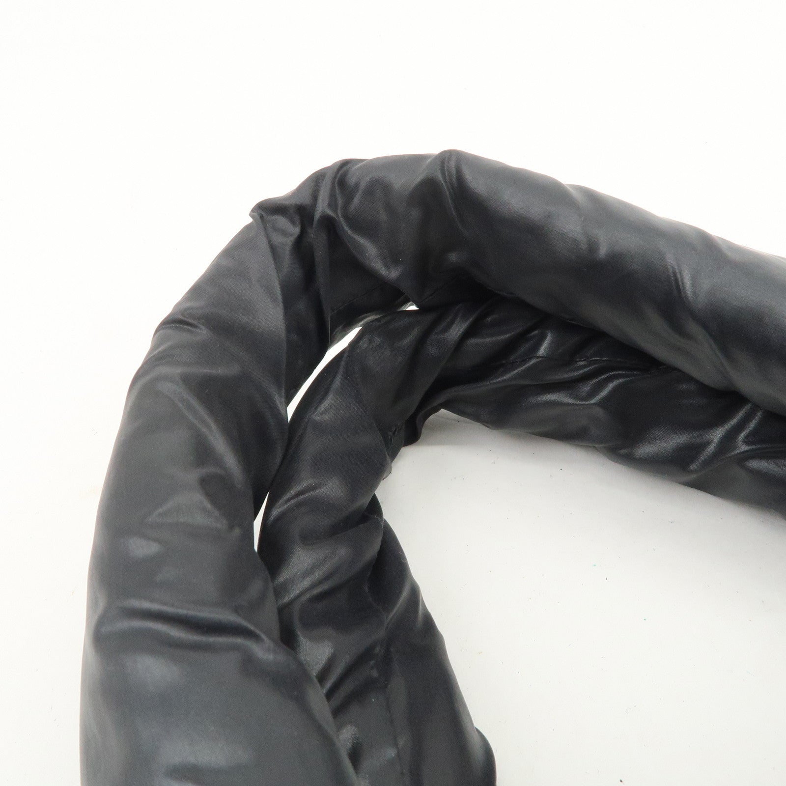 CHANEL COCO Cocoon PM Nylon Leather Tote Bag Hand Bag Black A48610