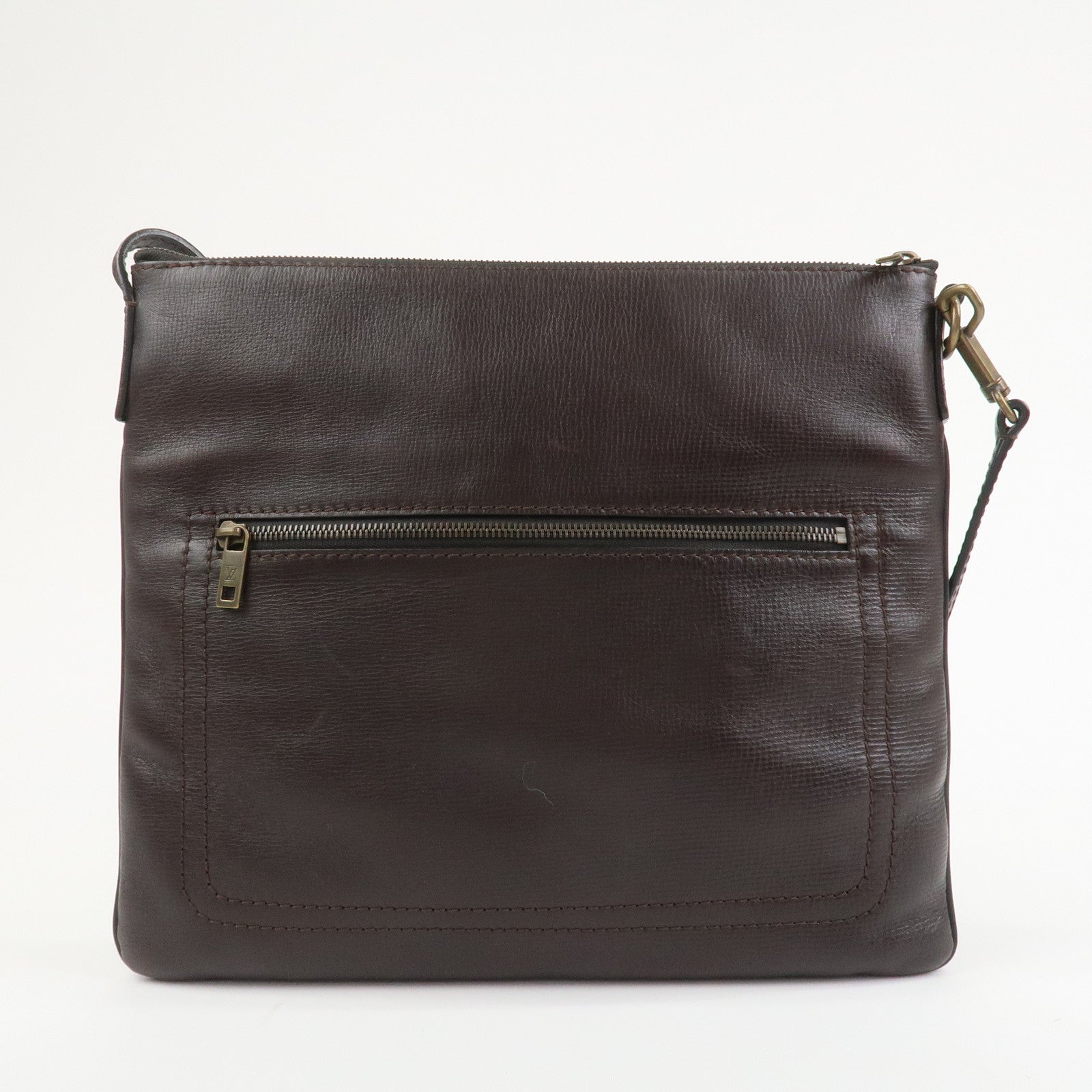 Louis Vuitton Utah Sac Plat Shoulder Bag Crossbody Bag Cafe M92073