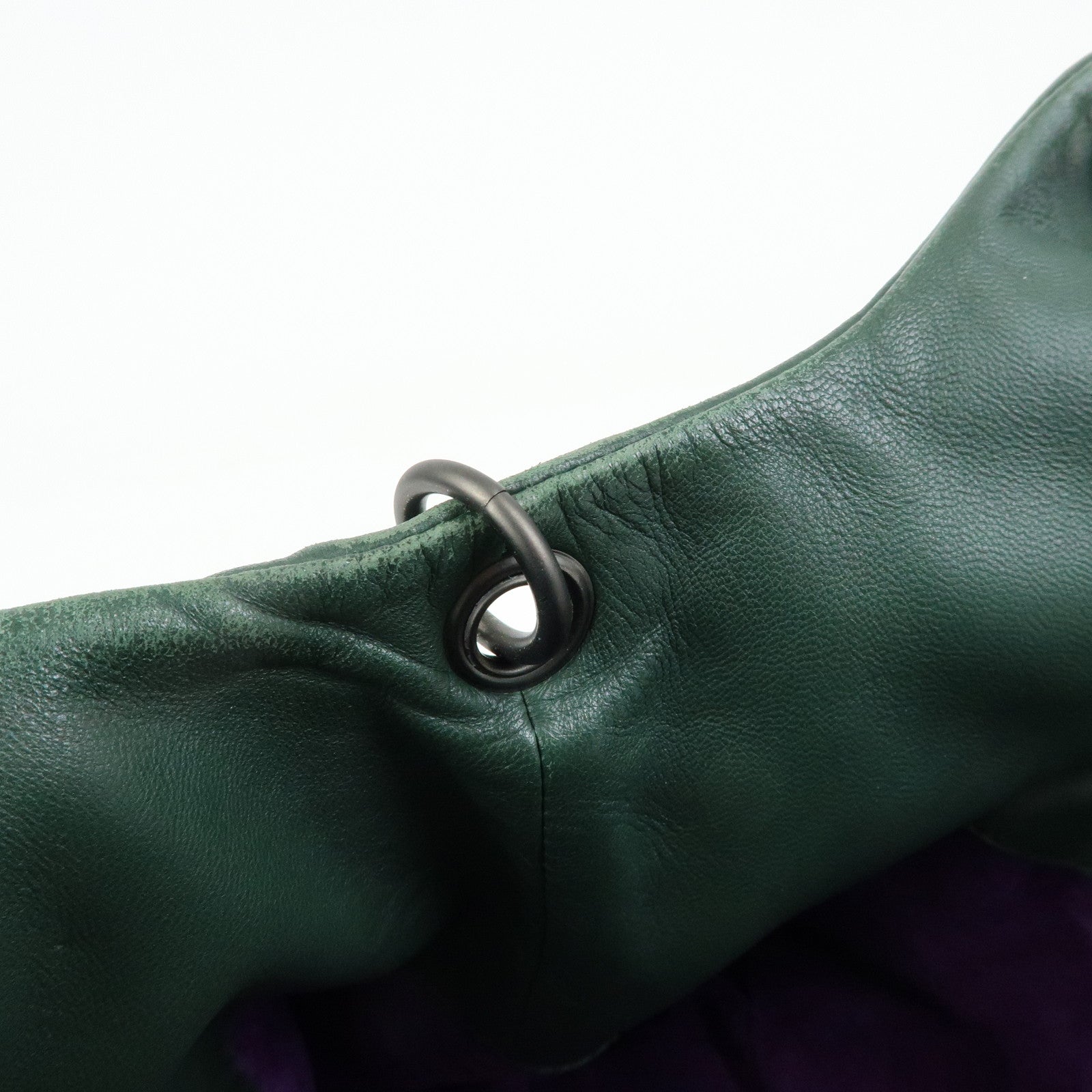 BOTTEGA VENETA Campana Intrecciato Leather Hand Bag 125787V0016