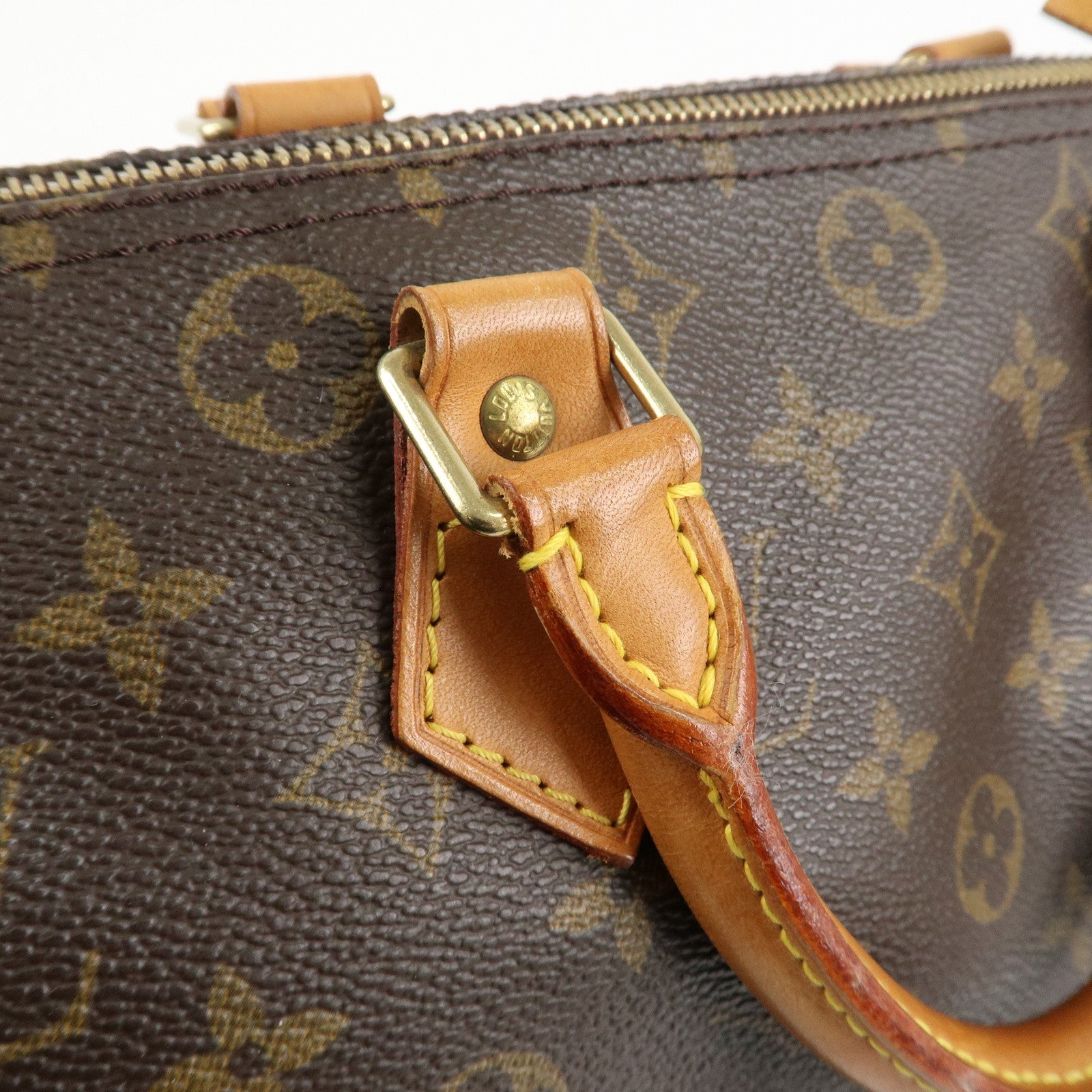 Louis Vuitton Monogram Speedy 30 Hand Bag Boston Bag M41526 Used