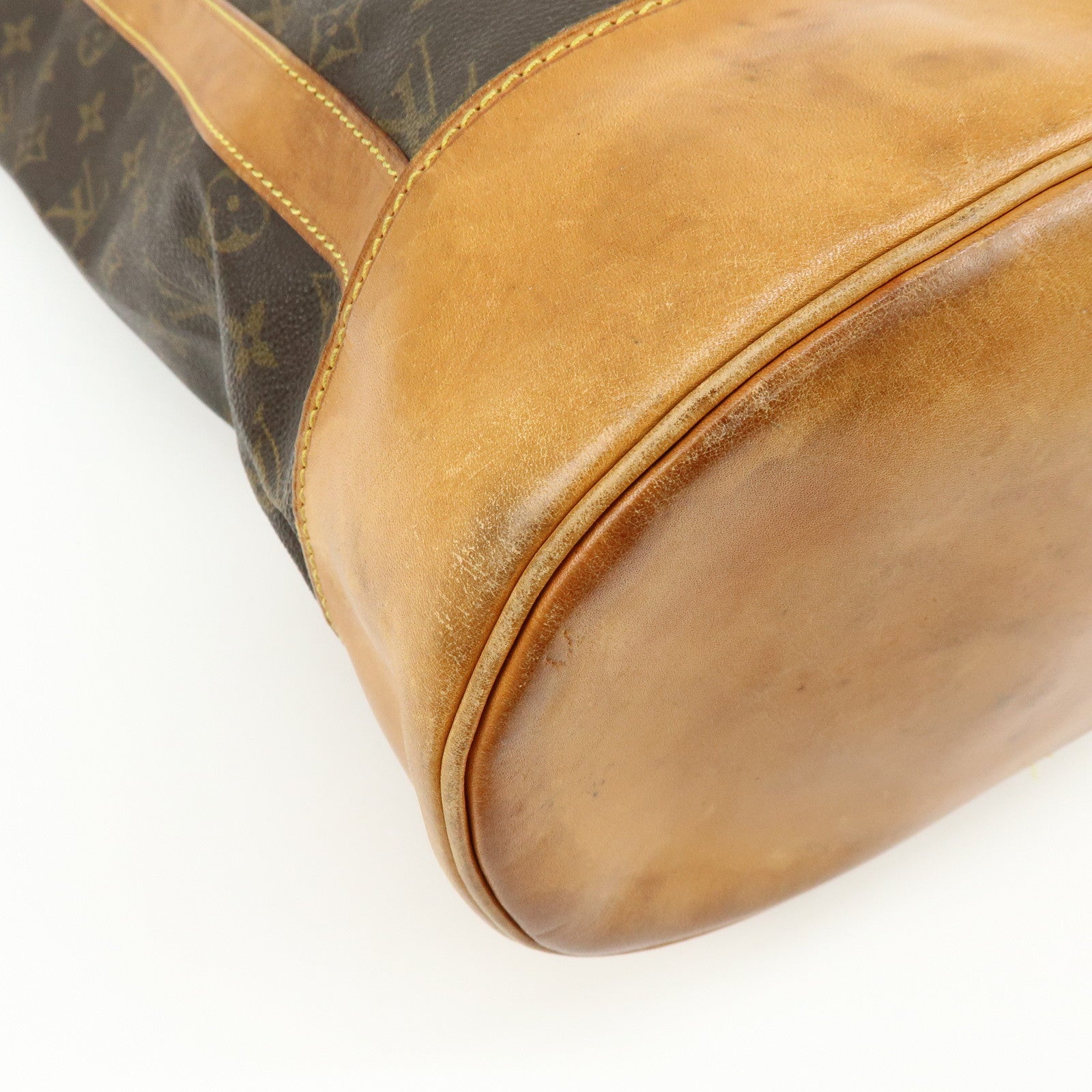 Louis Vuitton Monogram Randonnee GM Shoulder Bag Brown M42244