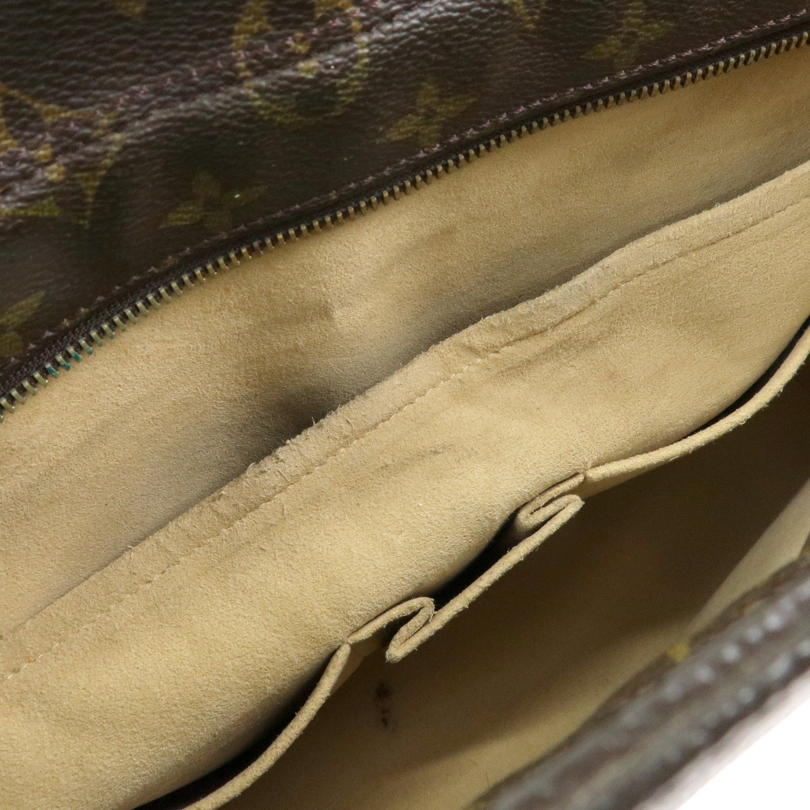 Louis Vuitton Monogram Luco Tote Bag Shoulder Bag Brown M51155