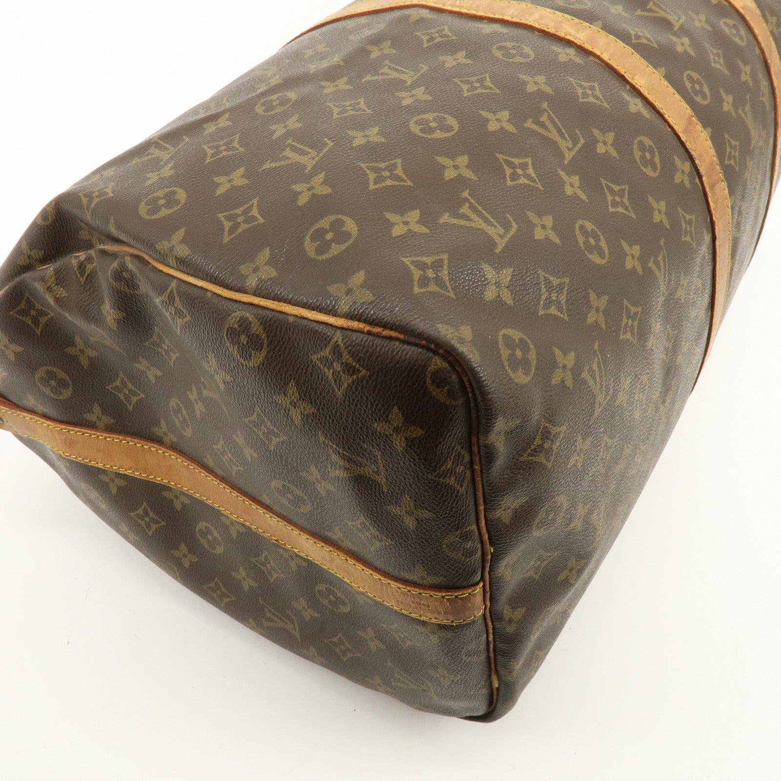 Louis Vuitton Monogram Keep All Bandouliere 60 Boston Bag M41412