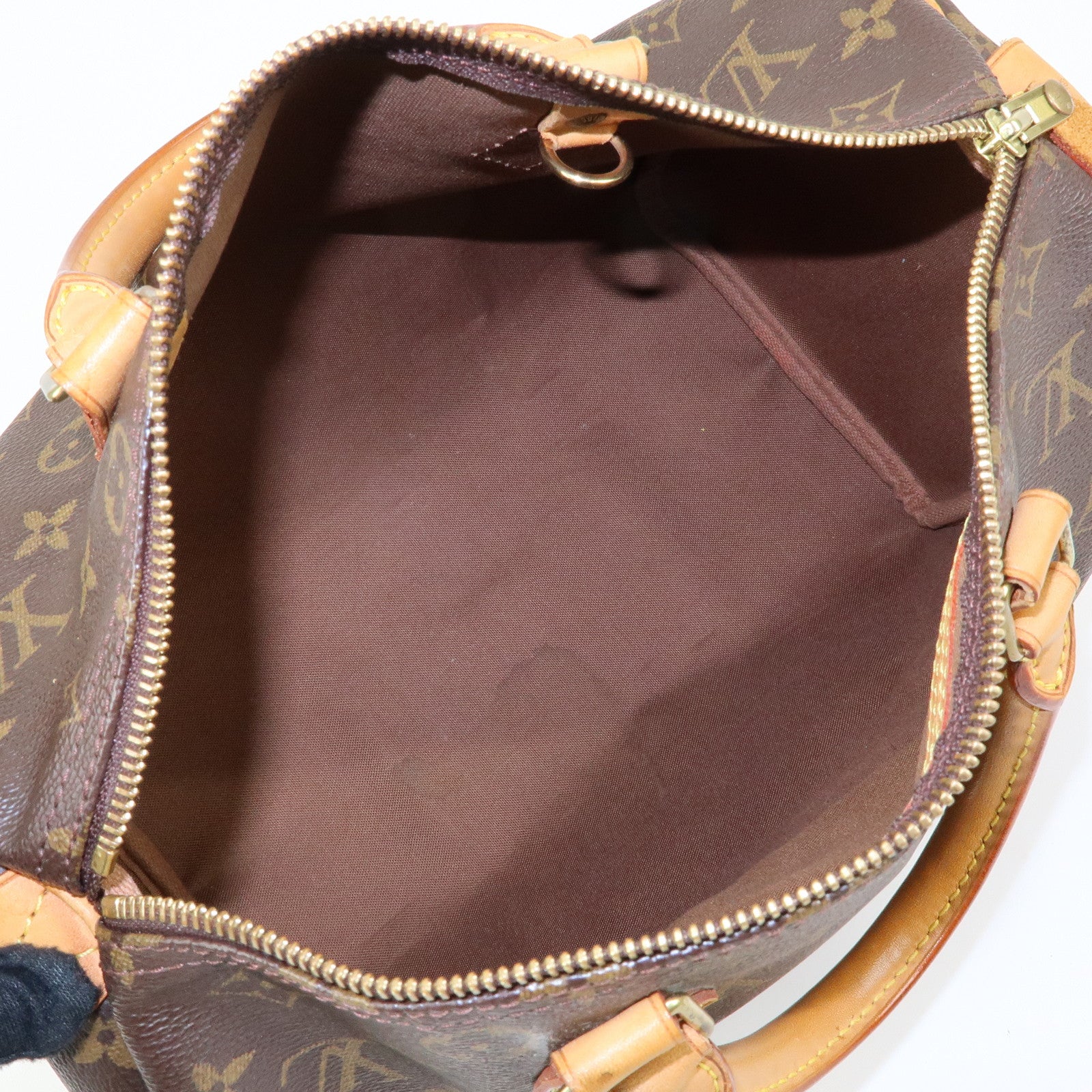 Louis Vuitton Monogram Speedy 30 Boston Bag Hand Bag Brown M41526