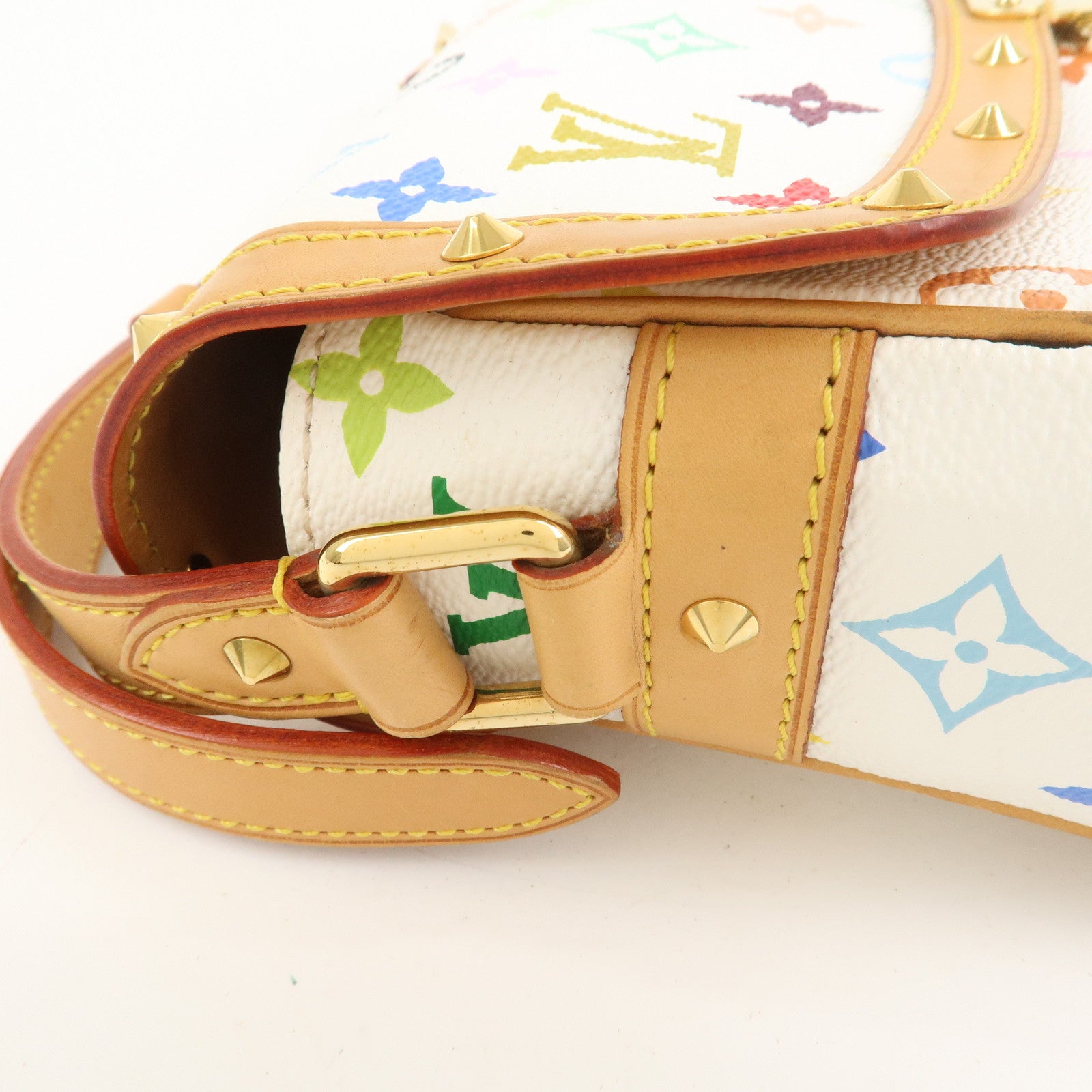 Louis Vuitton Monogram Multicolor Sologne Shoulder Bag Blanc M92661