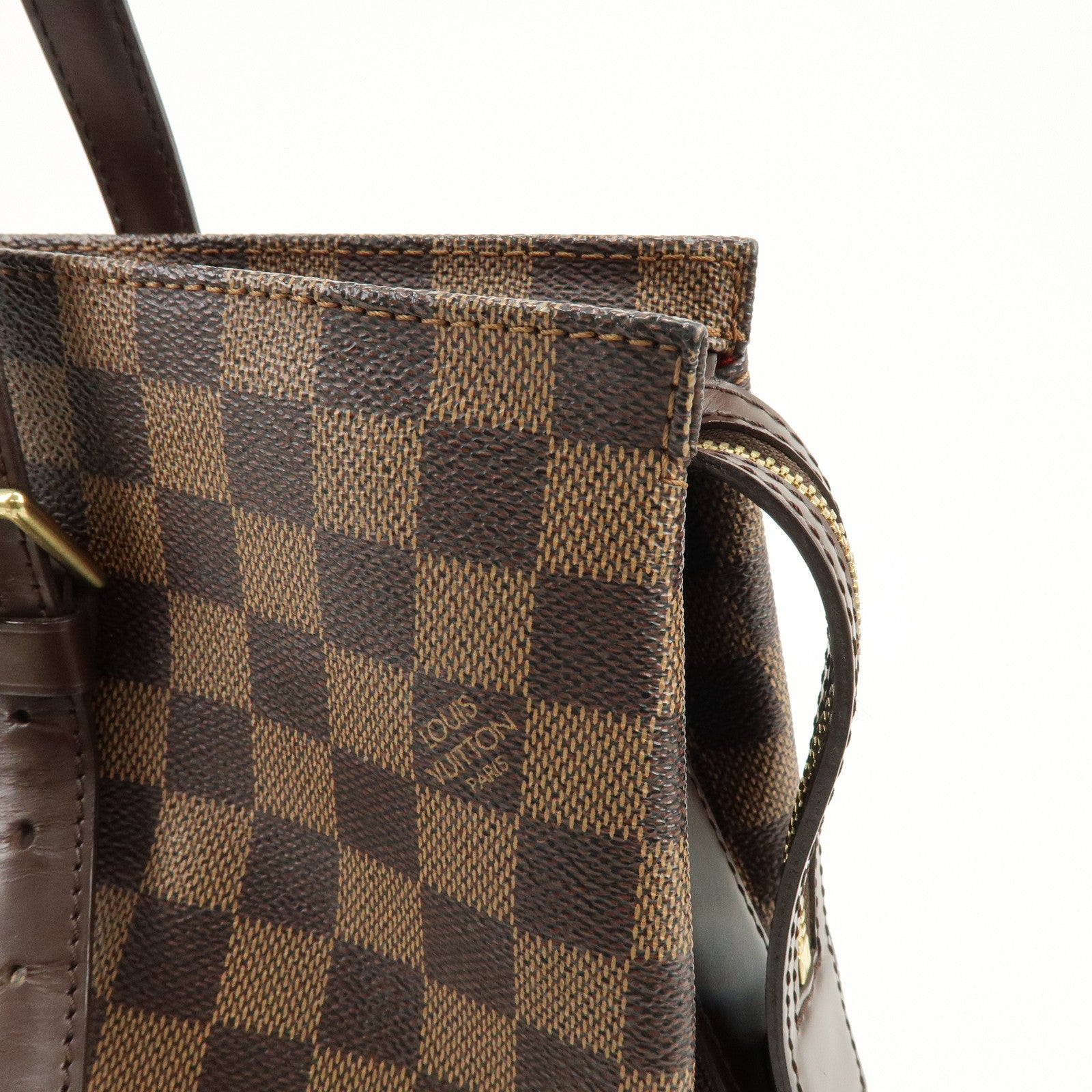 Louis Vuitton Damier Ebene Chelsea Canvas Shoulder Bag N51119