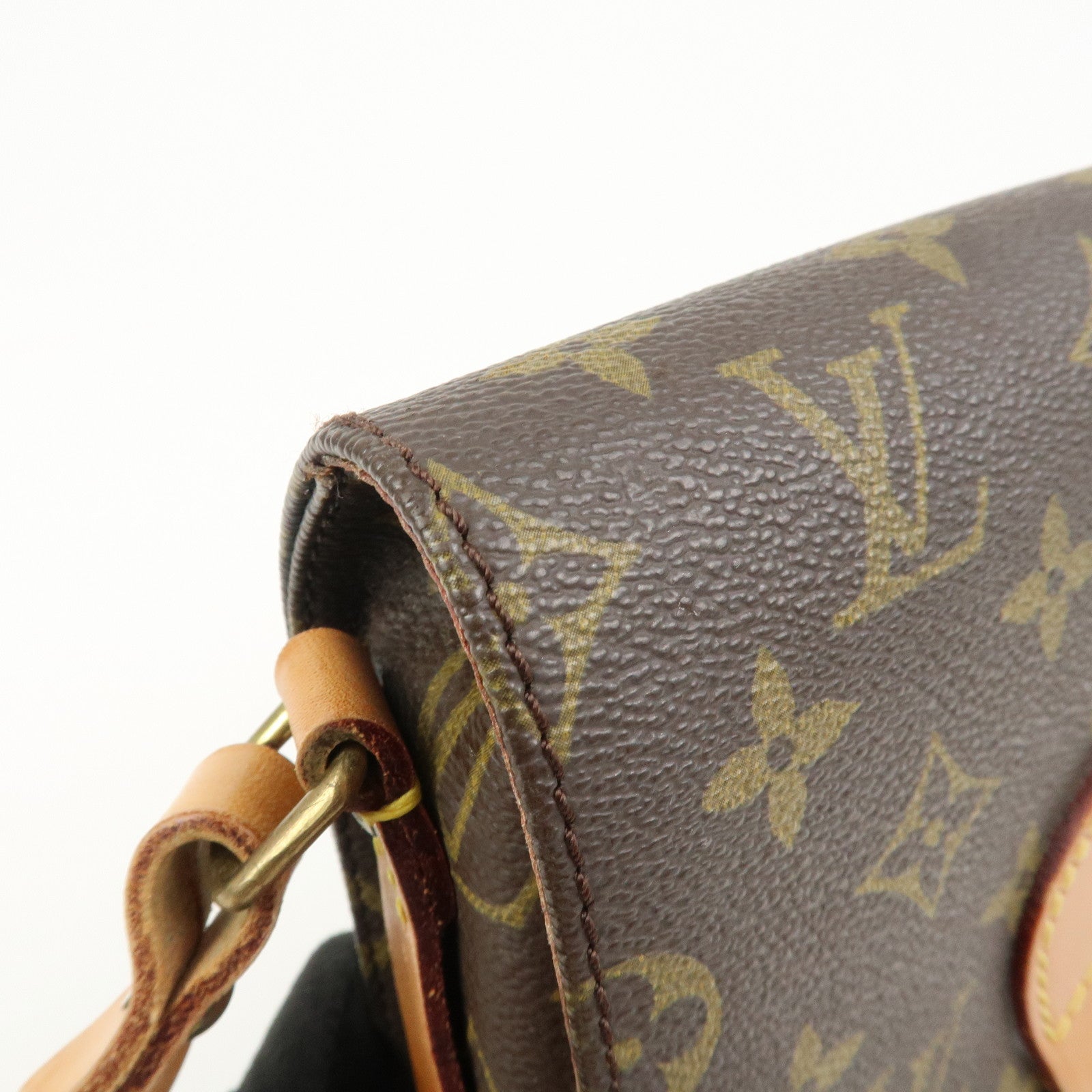 Louis Vuitton Monogram Mini Cartouchiere Shoulder Bag M51254