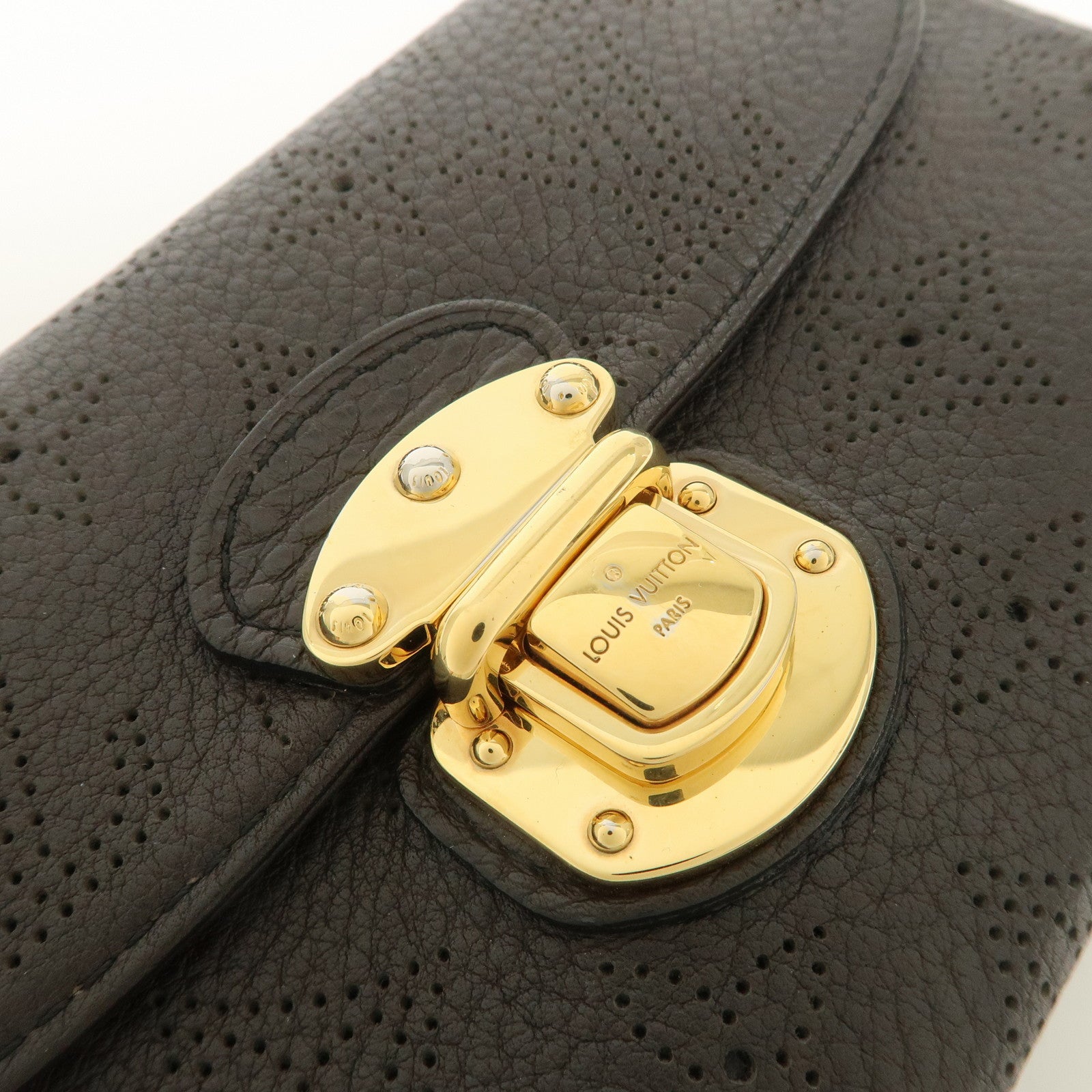 Louis Vuitton Monogram Mahina Leather Portefeuille Wallet M95968 Used