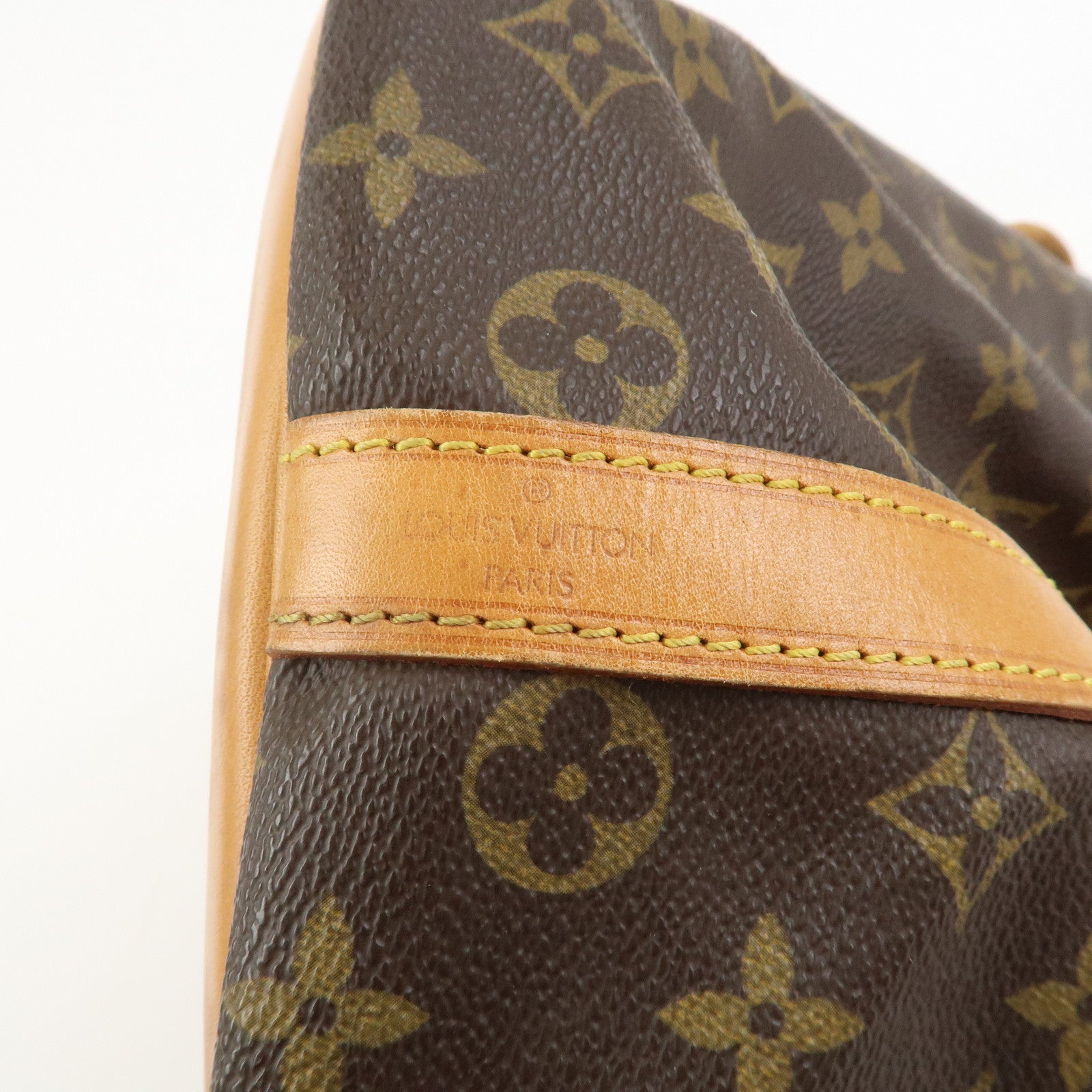 Louis Vuitton Monogram Petit Noe Shoulder Bag Brown M42226