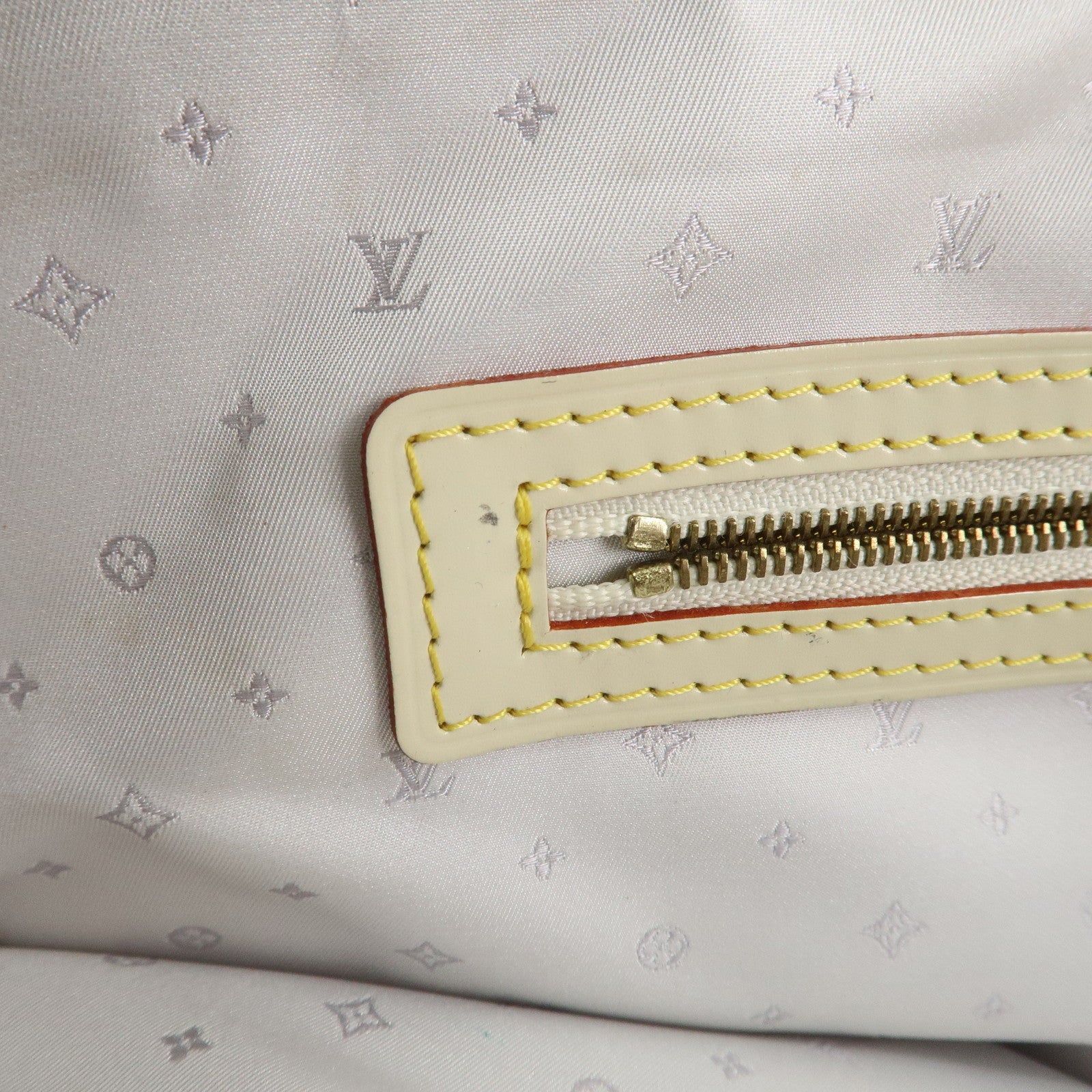 Louis Vuitton Suhari Lockit PM 2Way Hand Shoulder Bag Blanc M91887 Used