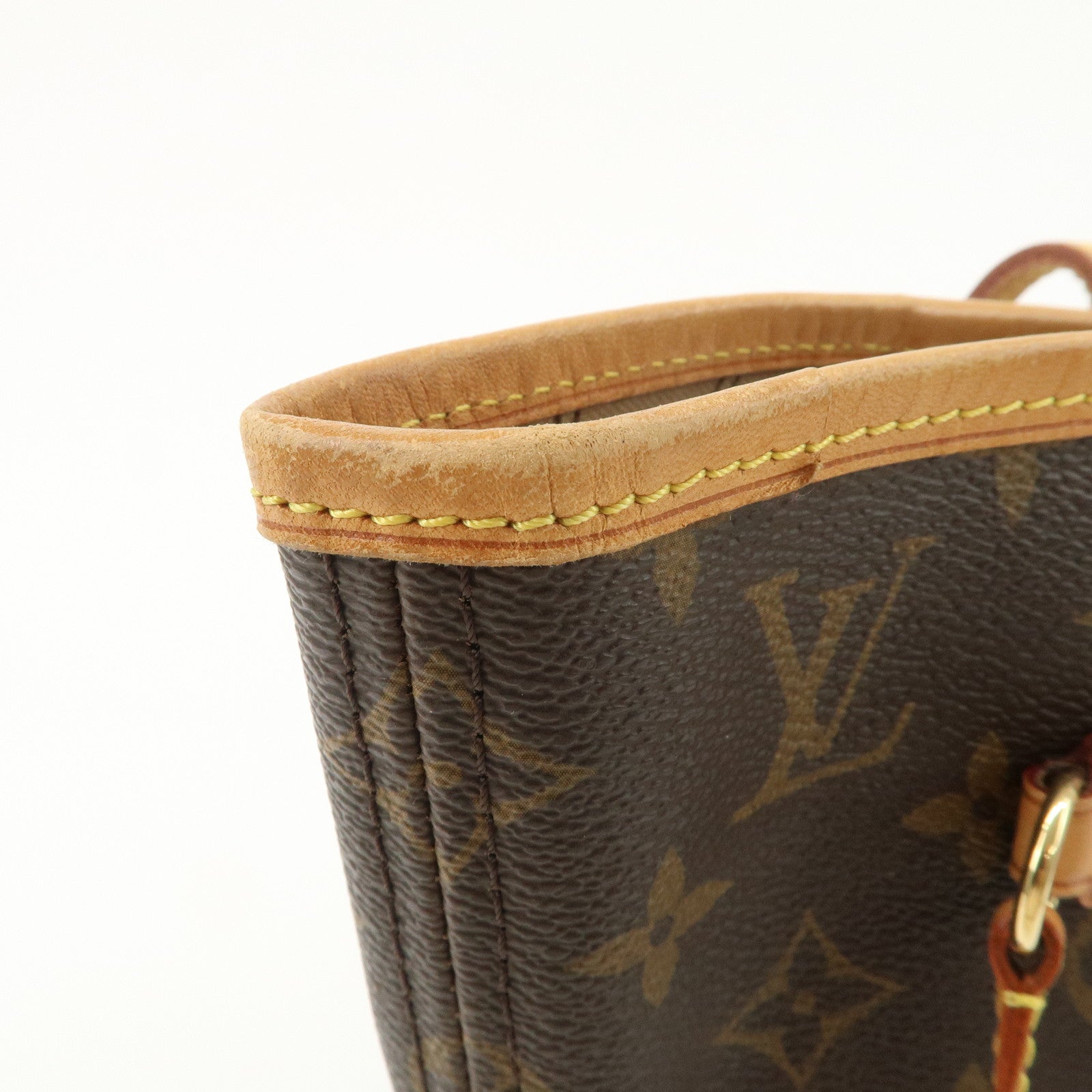Louis Vuitton Monogram Neverfull MM Tote Bag Shoulder Bag Brown M40156