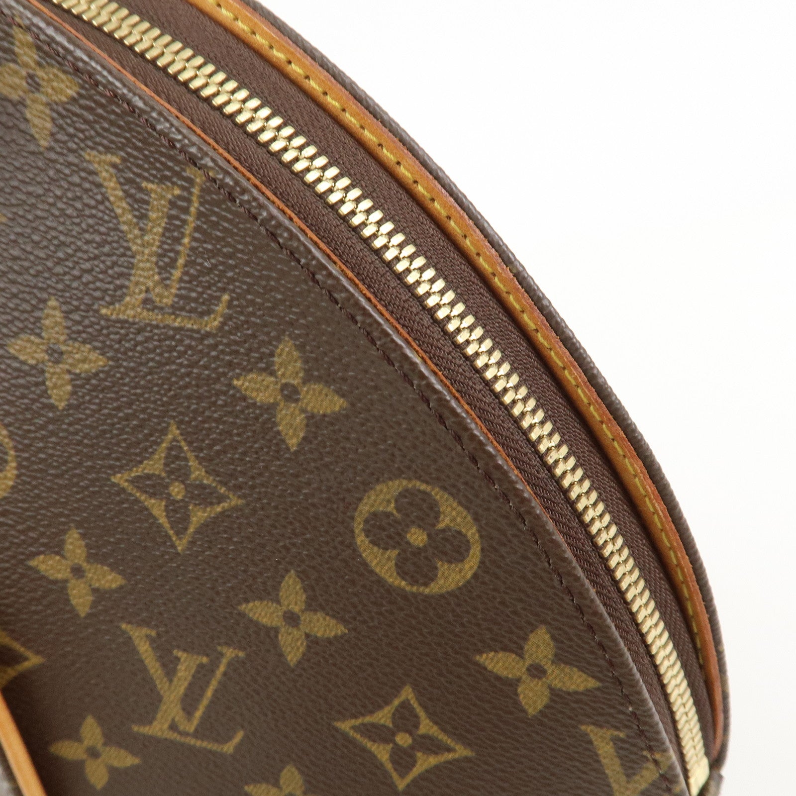 Louis Vuitton Monogram Ellipse MM Hand Bag Brown M51126