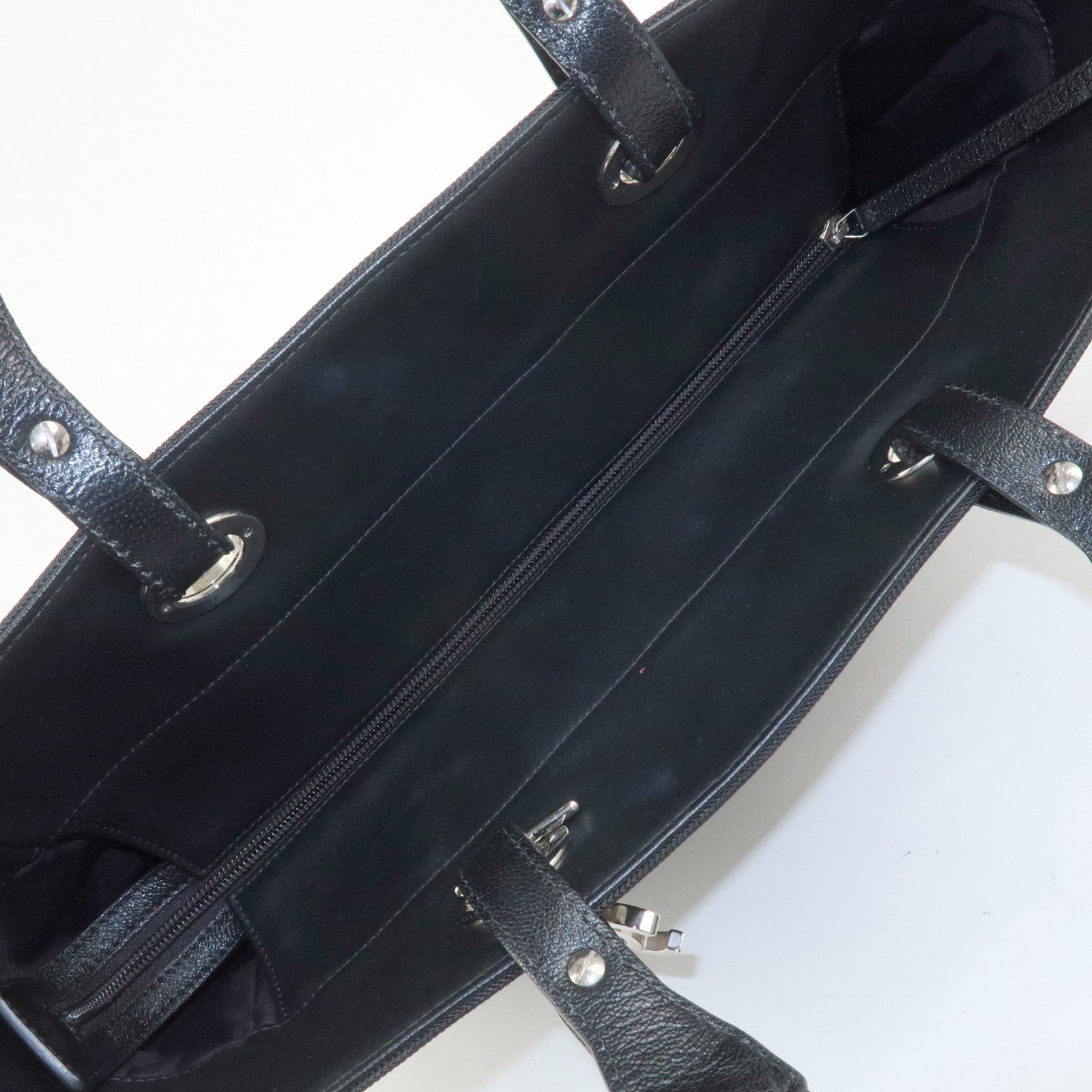 CHANEL Paris Biarritz Tote Bag Hand Bag MM Black A34209