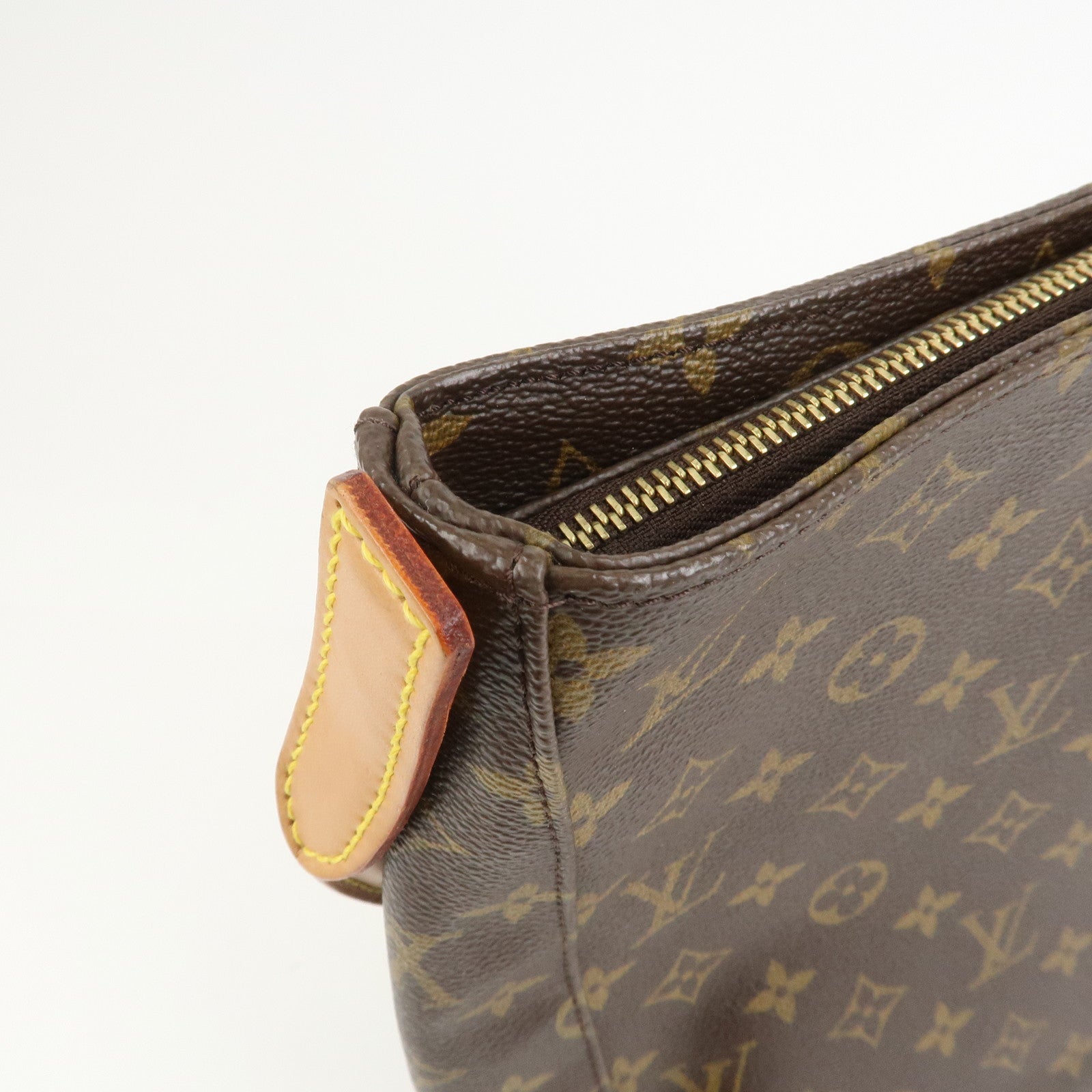 Louis Vuitton Monogram Canvas Looping GM Shoulder Bag Brown M51145