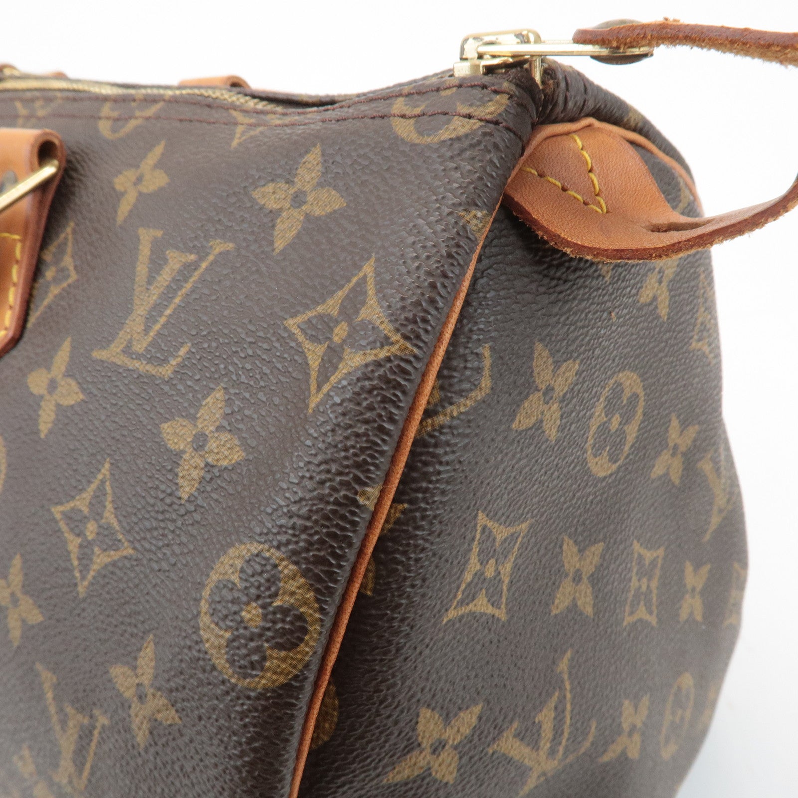 Louis Vuitton Monogram Speedy 30 Hand Bag Boston Bag M41526 Used