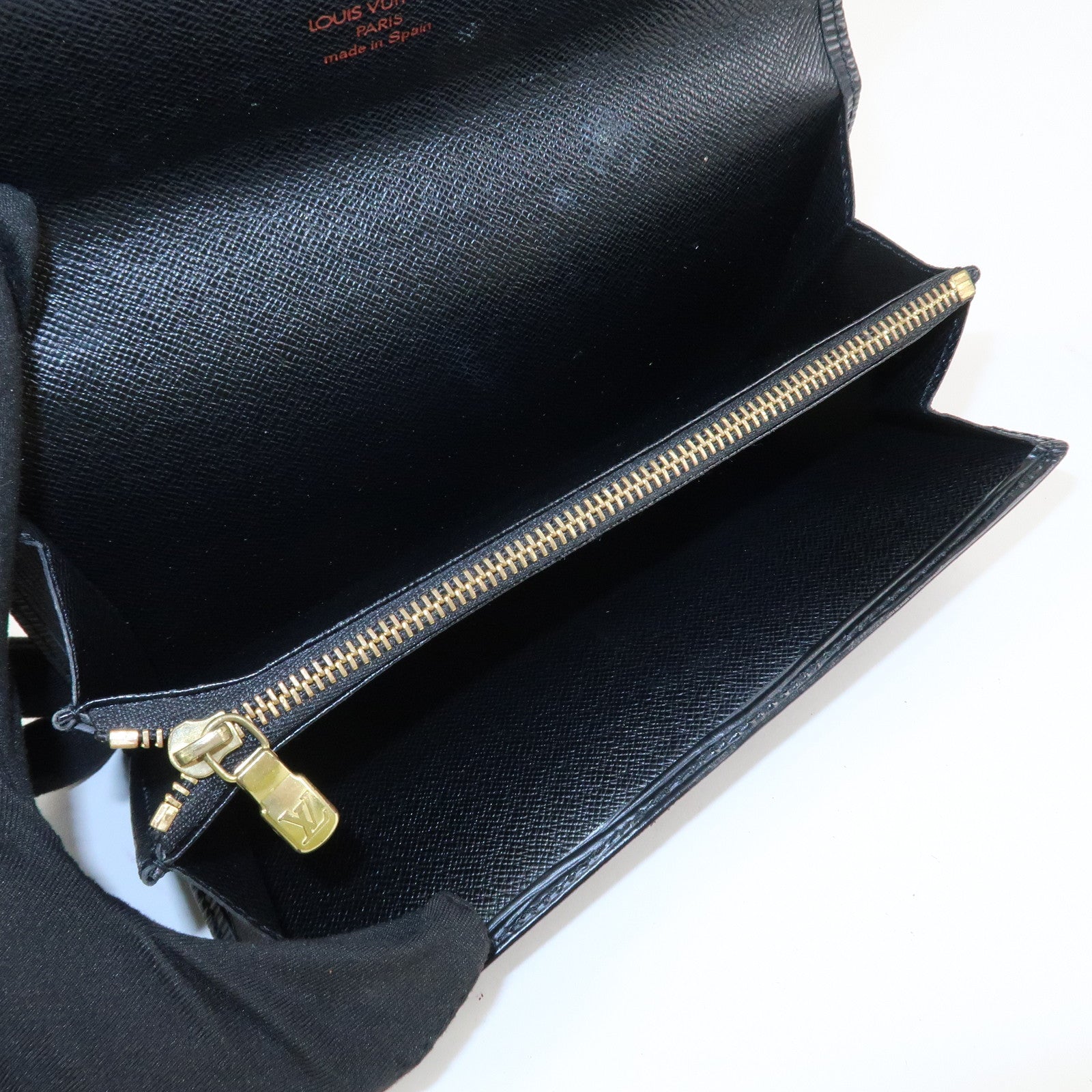 Louis Vuitton Set of 4 Leather Long Wallet M63712 N63010 M63572 M91380 Used