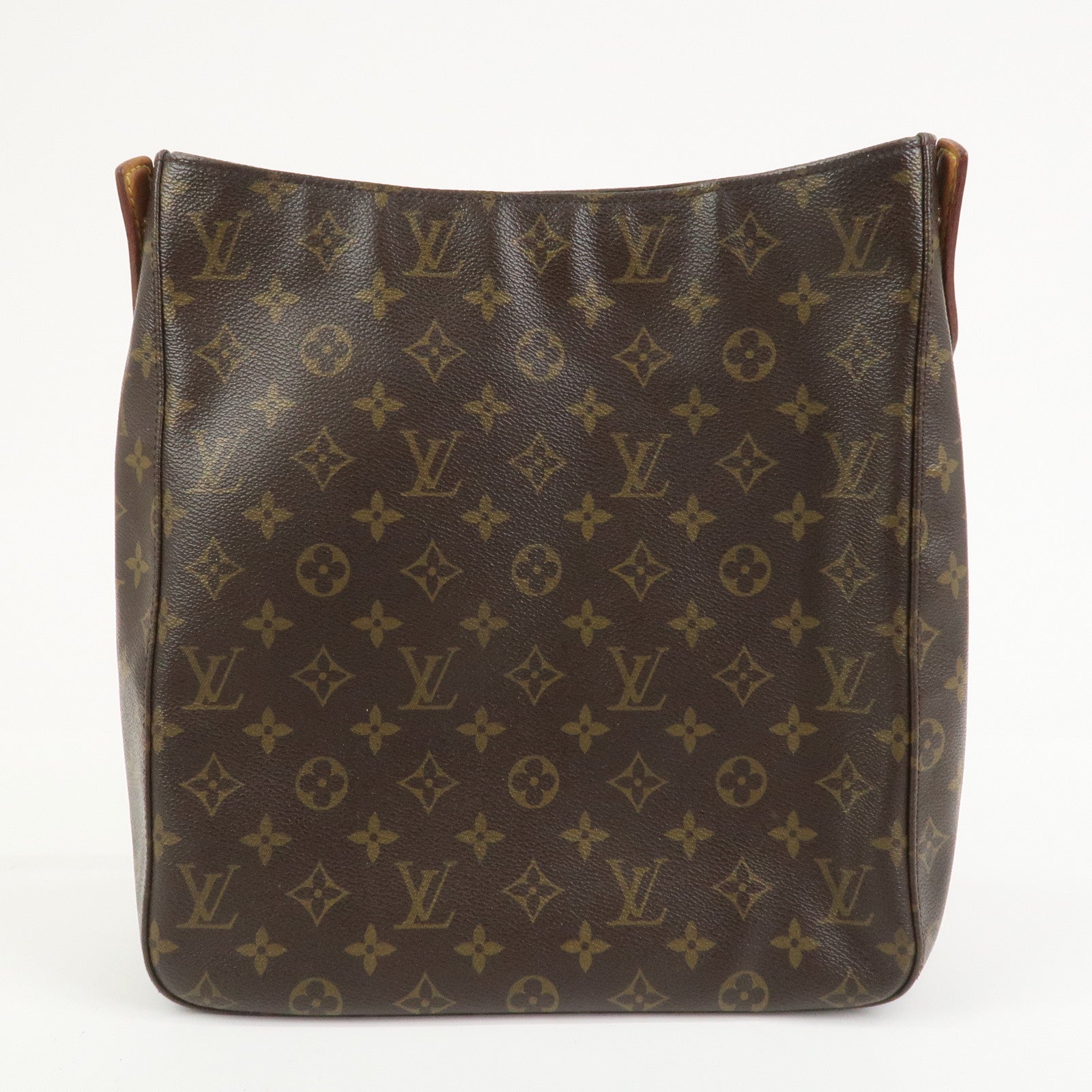 Louis Vuitton Monogram Looping GM Shoulder Bag Brown M51145
